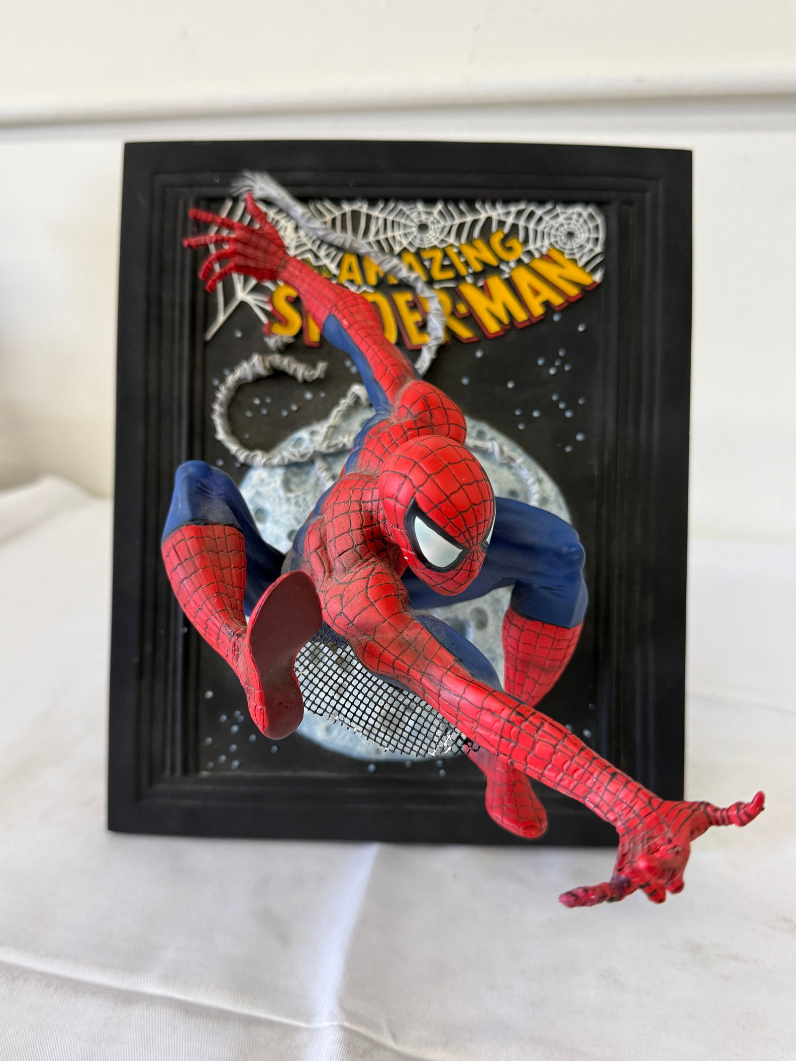 Amazing Spider-Man NECA 3D Wall Plaque Diorama Statue Marvel 2003 (1 of 6)