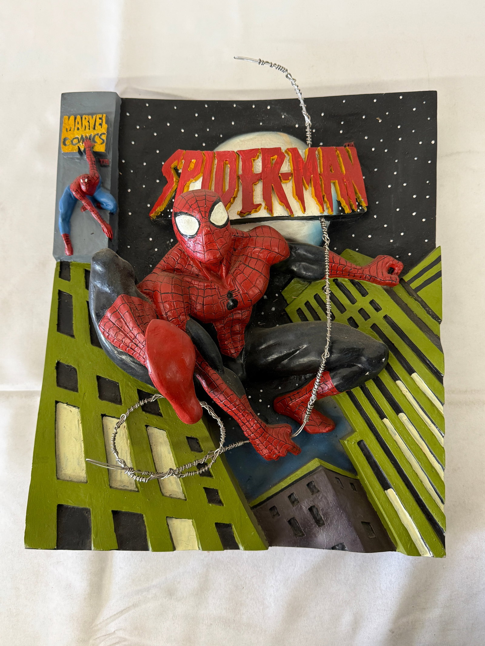 Amazing Spider-Man Marvel Comics 3D Wall Plaque Illusive Concepts 1998 Limited (1 of 5)