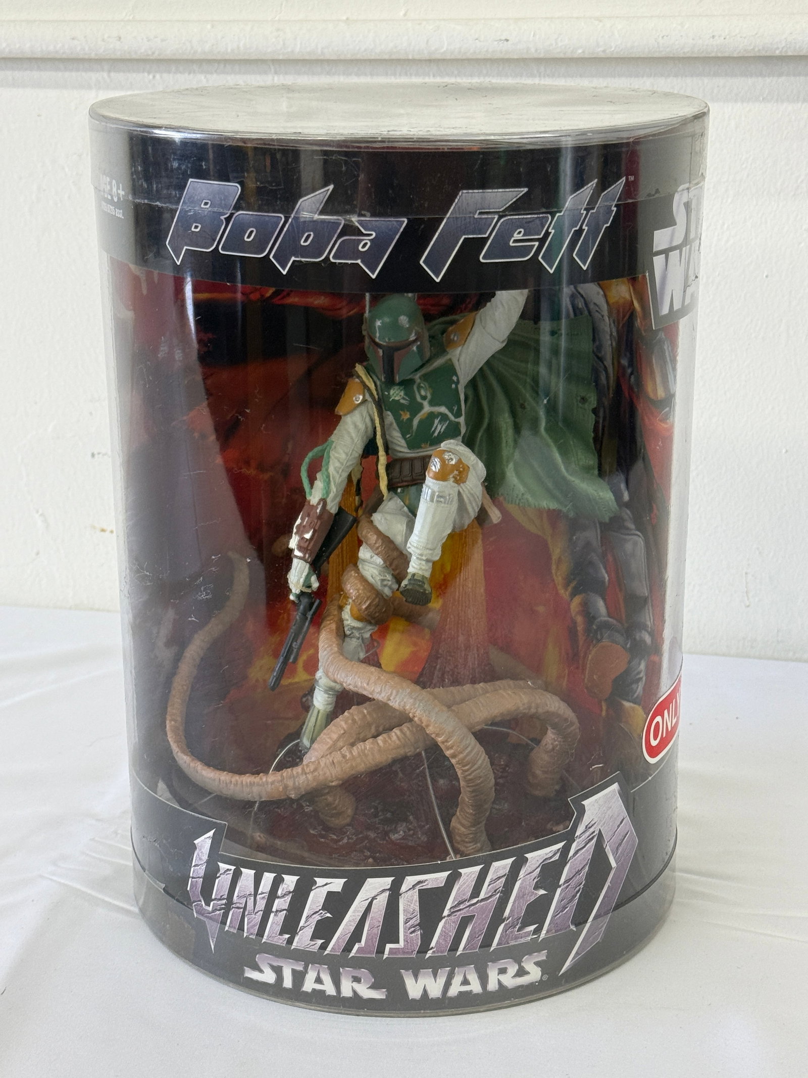 Star Wars Unleashed Boba Fett Collector Figure in Cylinder Package: Star Wars Unleashed Boba Fett Collector Figure in Cylinder Package