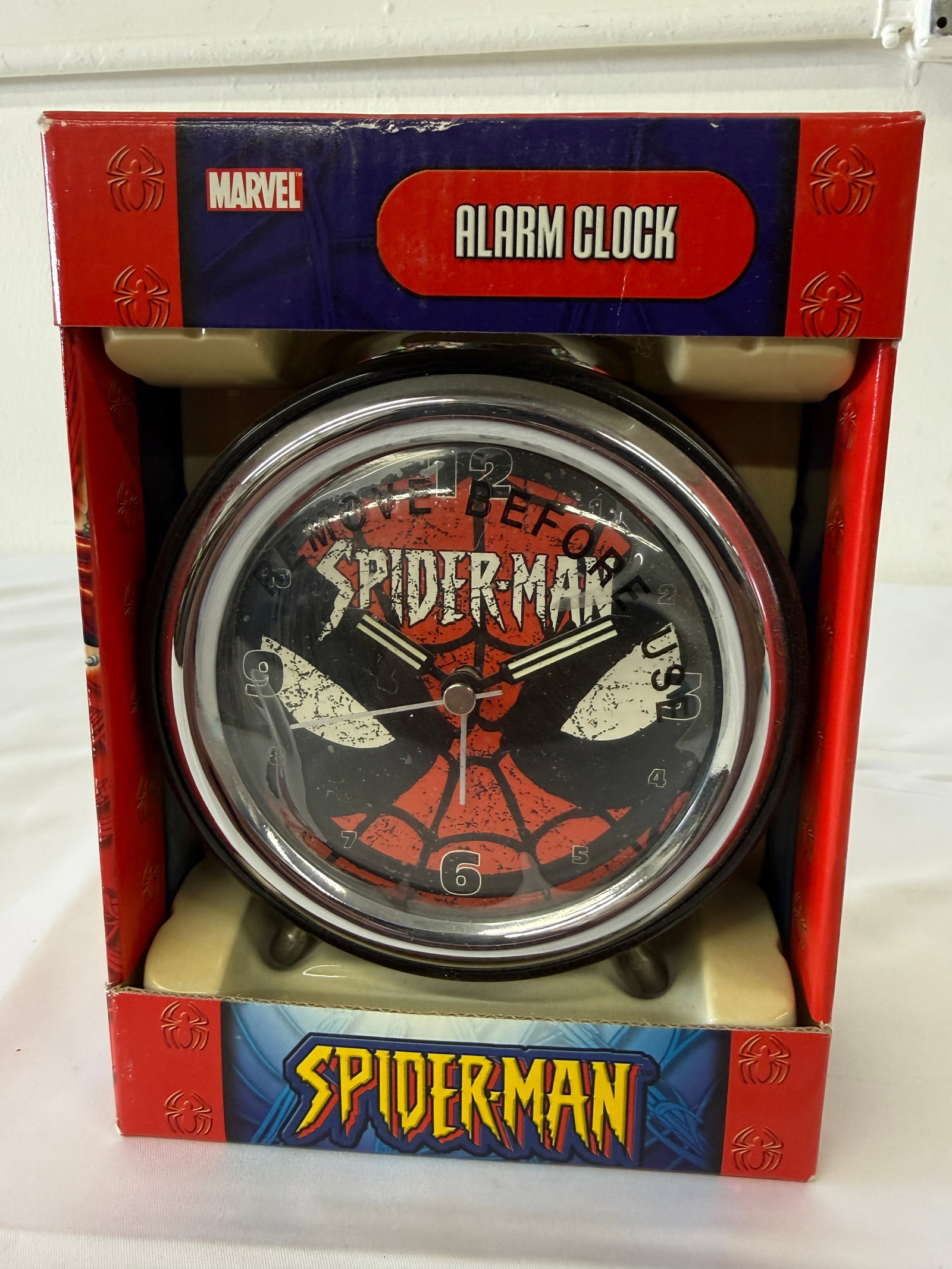 Marvel Spider-Man Alarm Clock in Original Box (1 of 4)