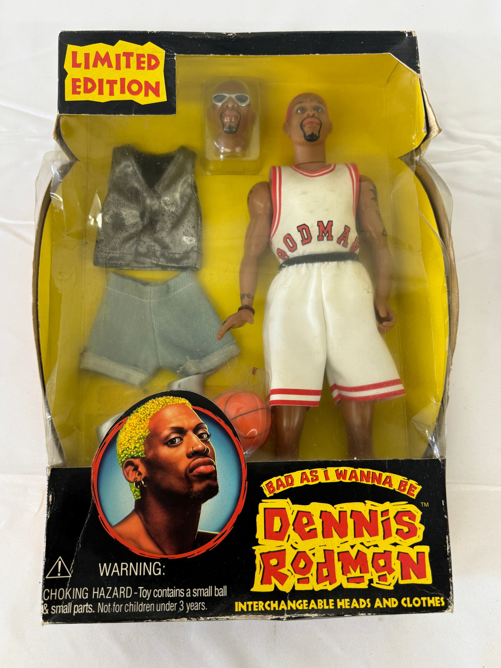Limited Edition Dennis Rodman Bad As I Wanna Be Action Figure (1 of 2)