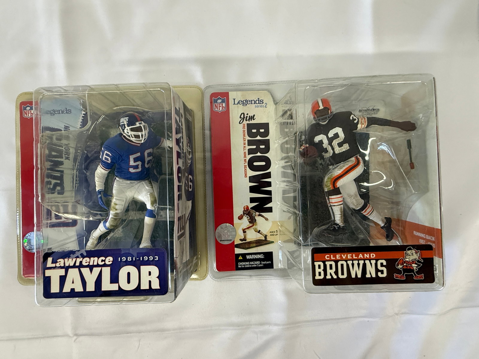 McFarlane NFL Legends Series Action Figures Lot of 2 (1 of 2)