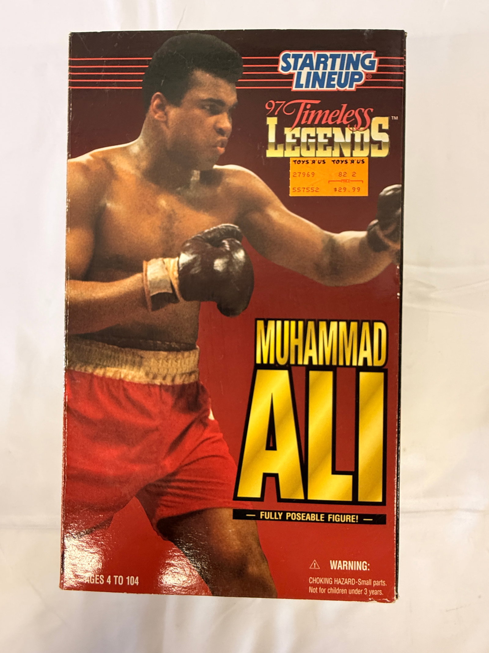 Starting Lineup 97 Timeless Legends Muhammad Ali Fully Poseable Figure (1 of 3)