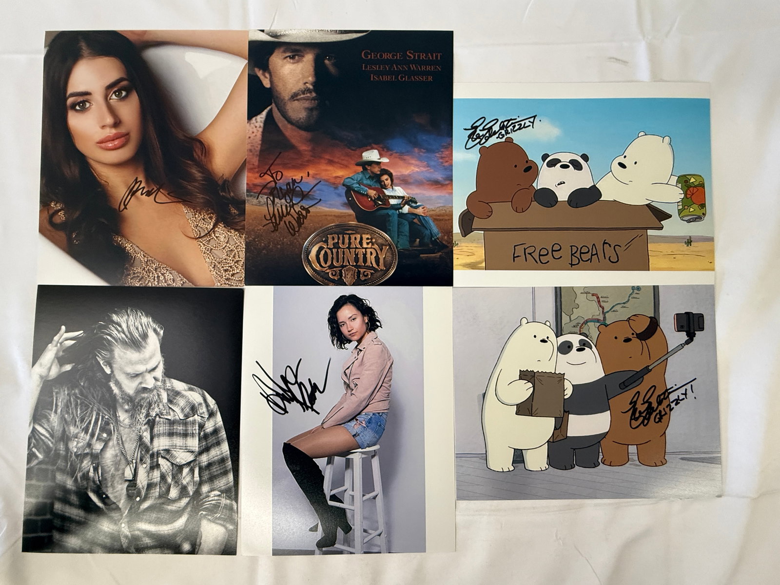 Vintage Hollywood Celebrity Signed Photo Collection Lot: Vintage Hollywood Celebrity Signed Photo Collection Lot