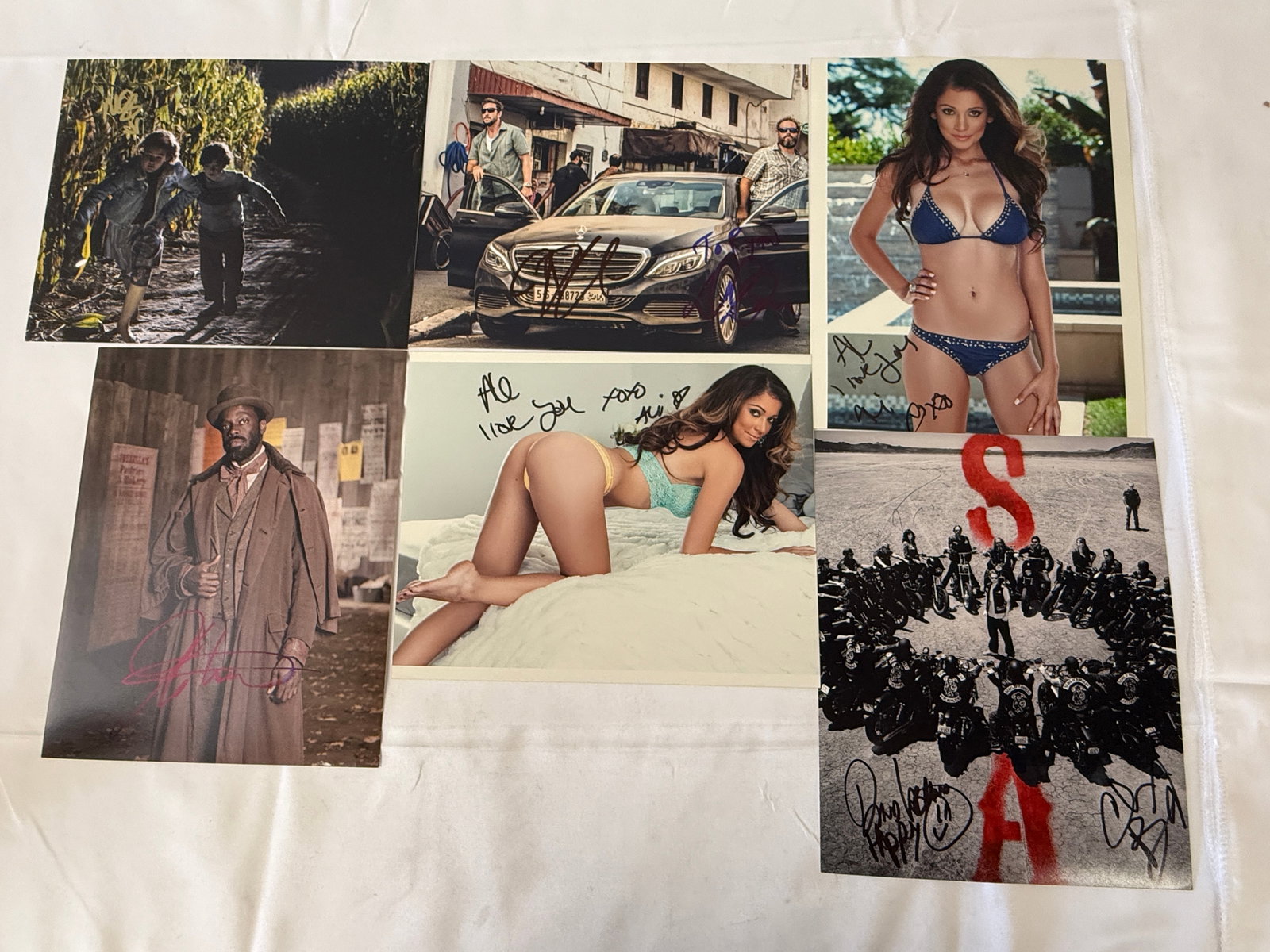 Vintage Hollywood Celebrity Signed Photo Collection Lot: Vintage Hollywood Celebrity Signed Photo Collection Lot
