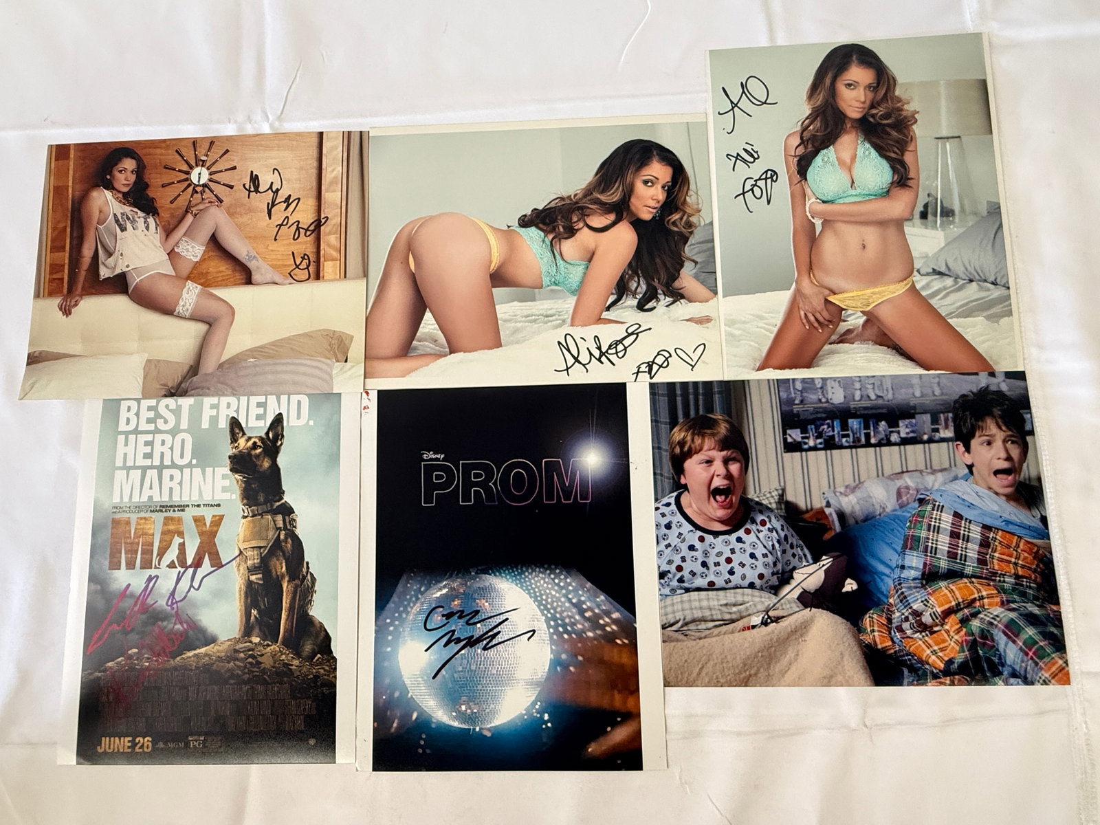 Vintage Hollywood Celebrity Signed Photo Collection Lot: Vintage Hollywood Celebrity Signed Photo Collection Lot