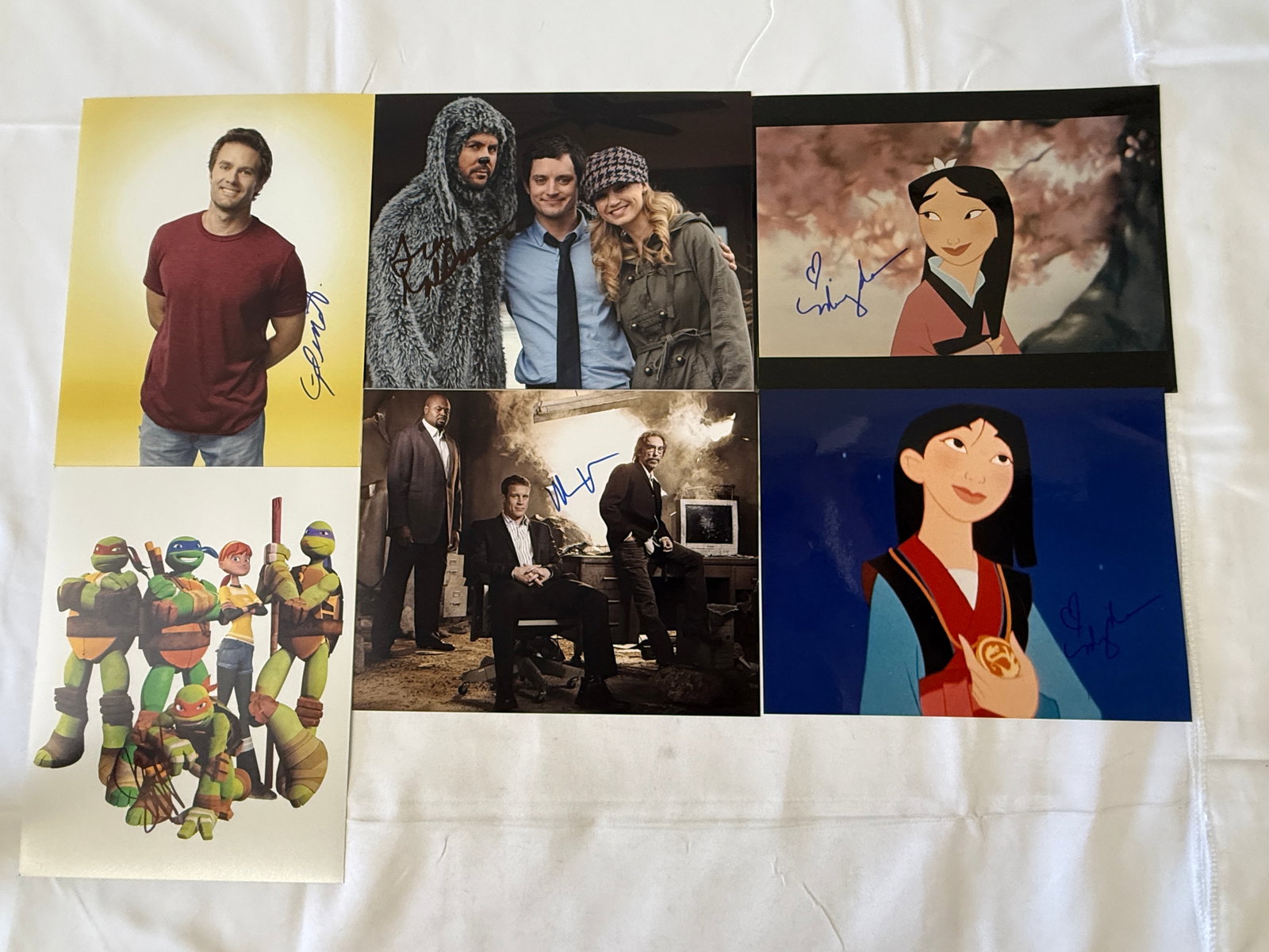 Vintage Hollywood Celebrity Signed Photo Collection Lot (1 of 2)