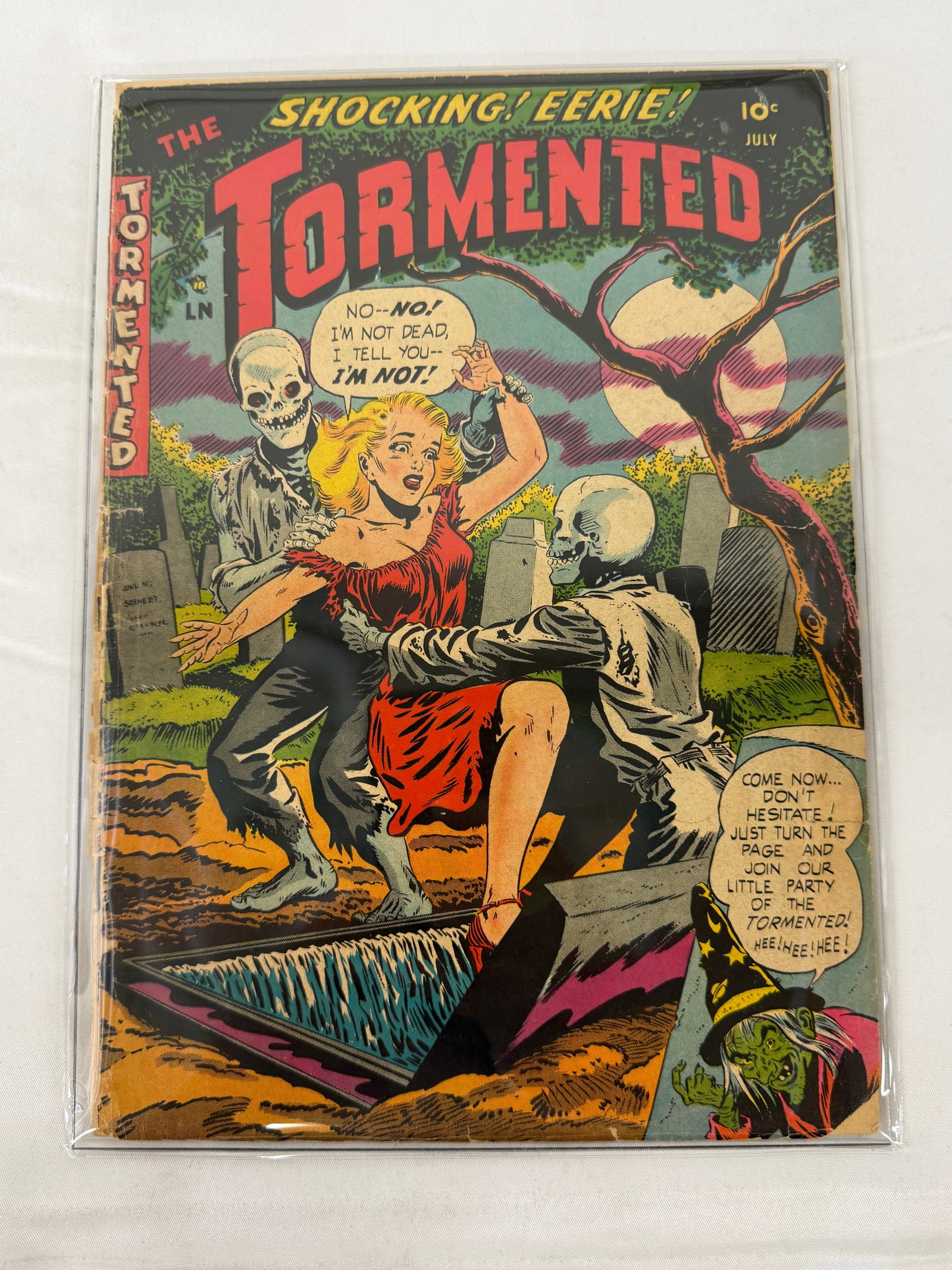 Vintage Horror Comic Book Golden Age: Vintage Horror Comic Book Golden Age