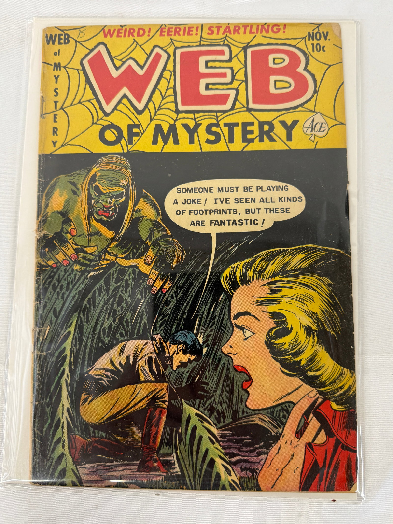 Vintage ACE Horror Mystery Comic Book: Vintage ACE Horror Mystery Comic Book