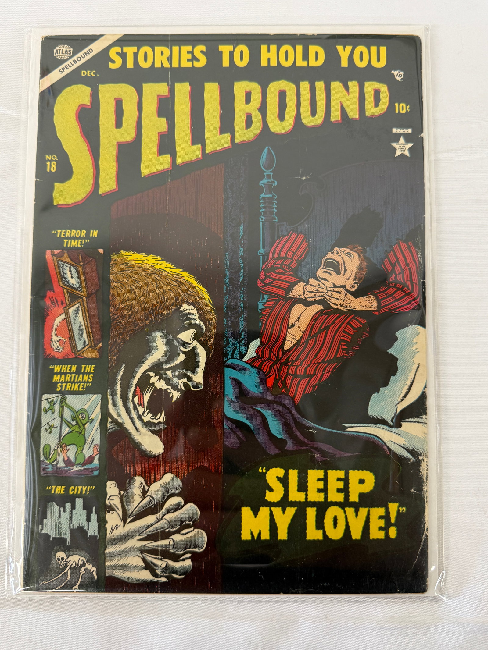 Vintage Atlas Comics Horror Comic Book: Vintage Atlas Comics Horror Comic Book