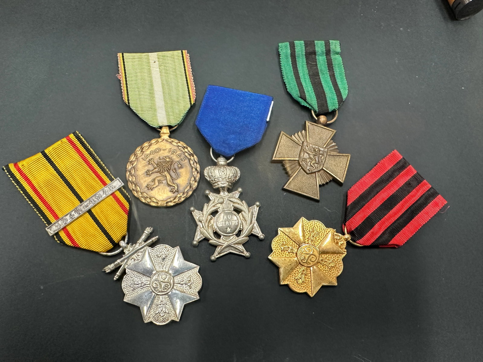 Collection of Belgian Military Medals and Decorations (1 of 2)