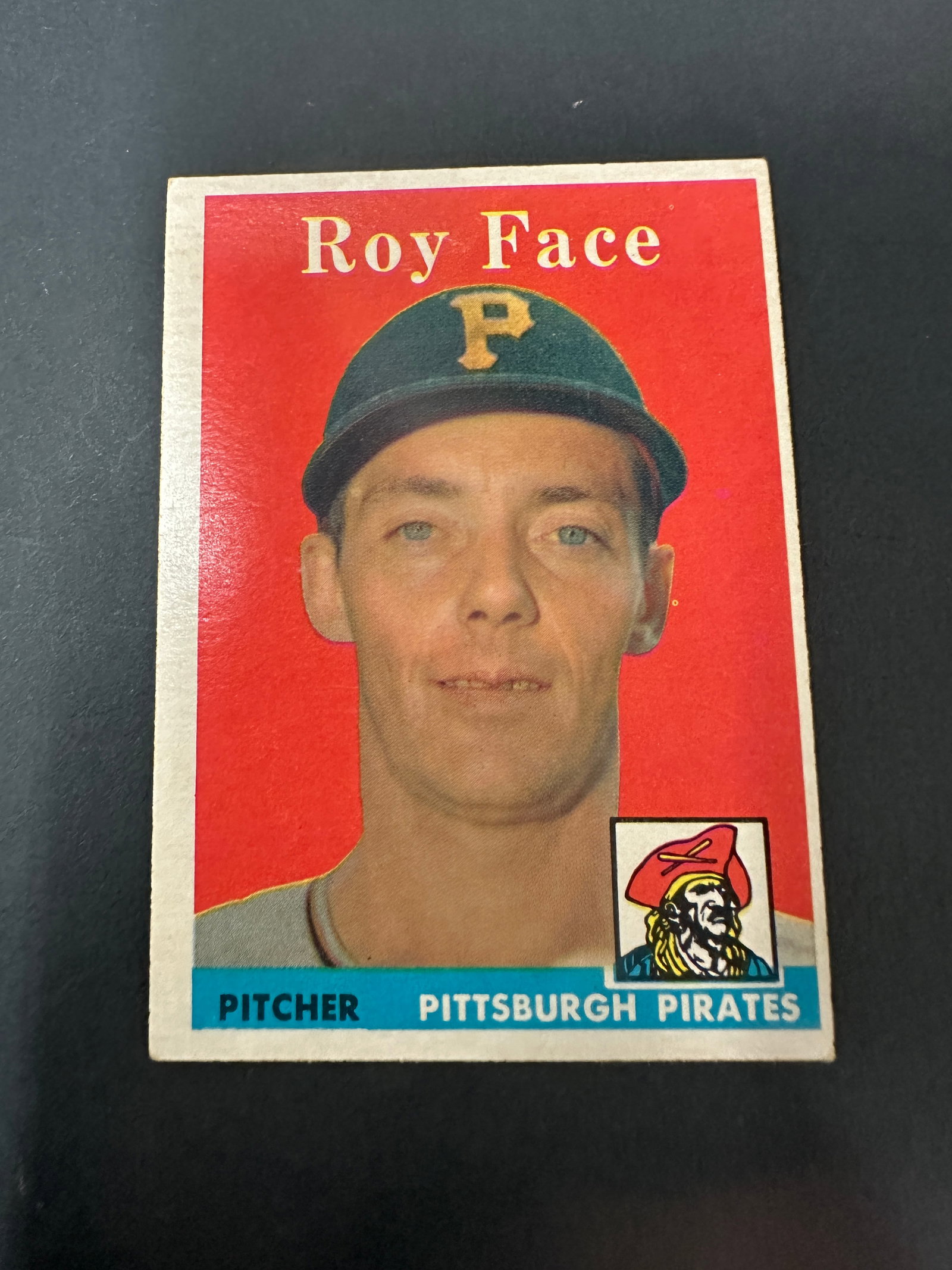 Roy Face 1958 Topps #74 Pittsburgh Pirates Pitcher Baseball Card (1 of 2)