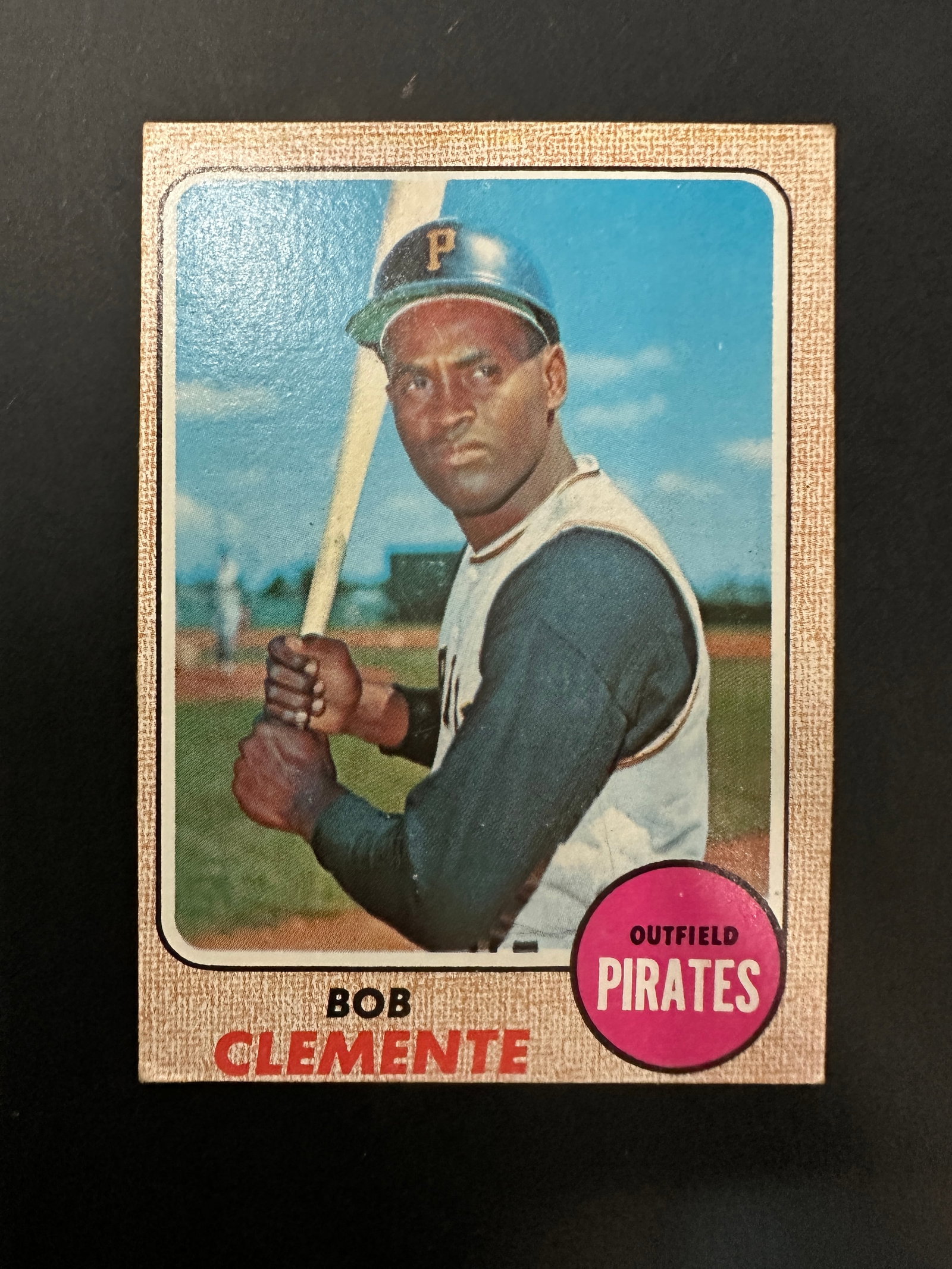 Bob Clemente 1968 Topps #150 Pittsburgh Pirates Baseball Card (1 of 3)