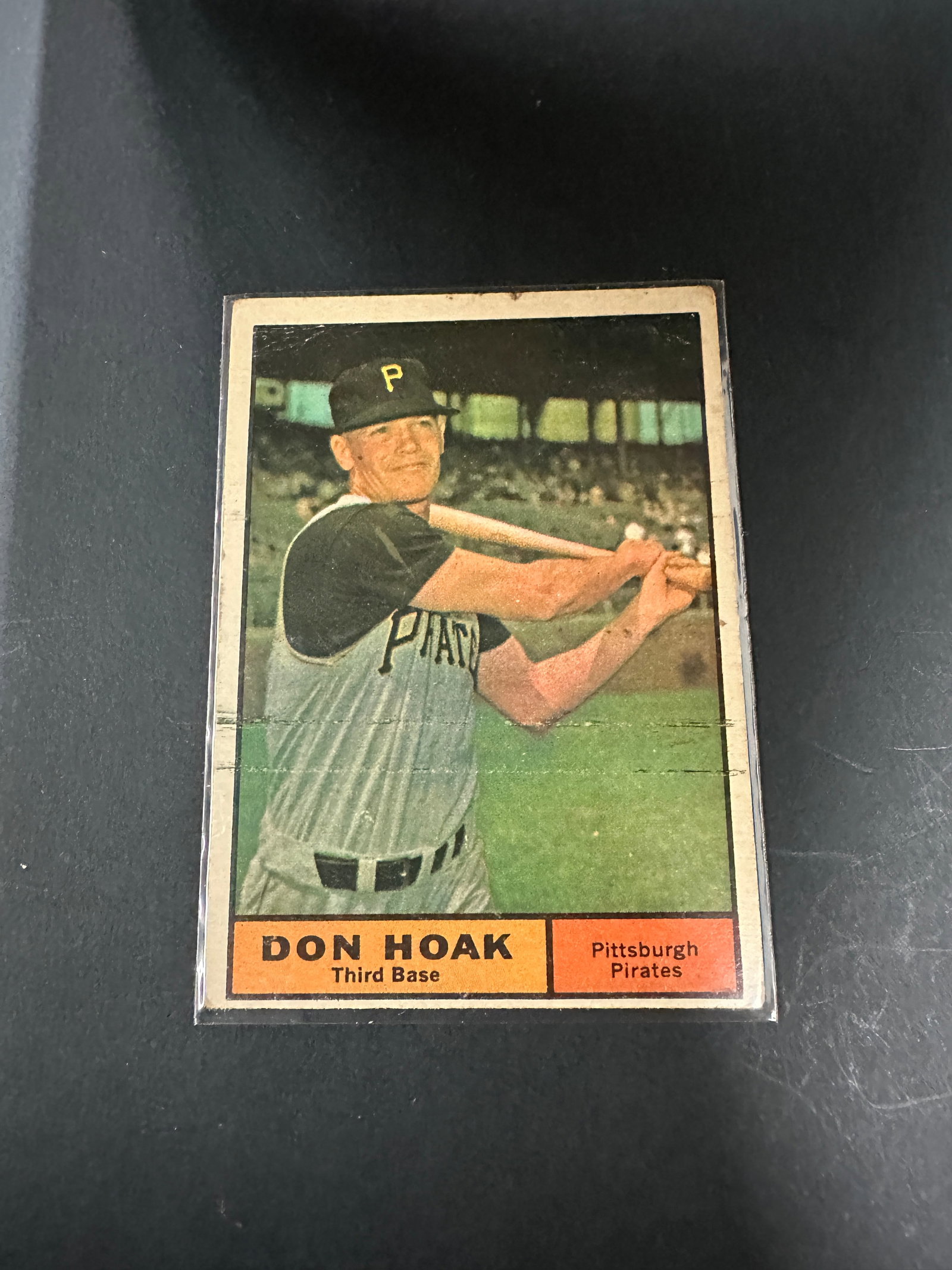 1961 Topps Don Hoak #230 Pittsburgh Pirates Third Base Baseball Card (1 of 2)