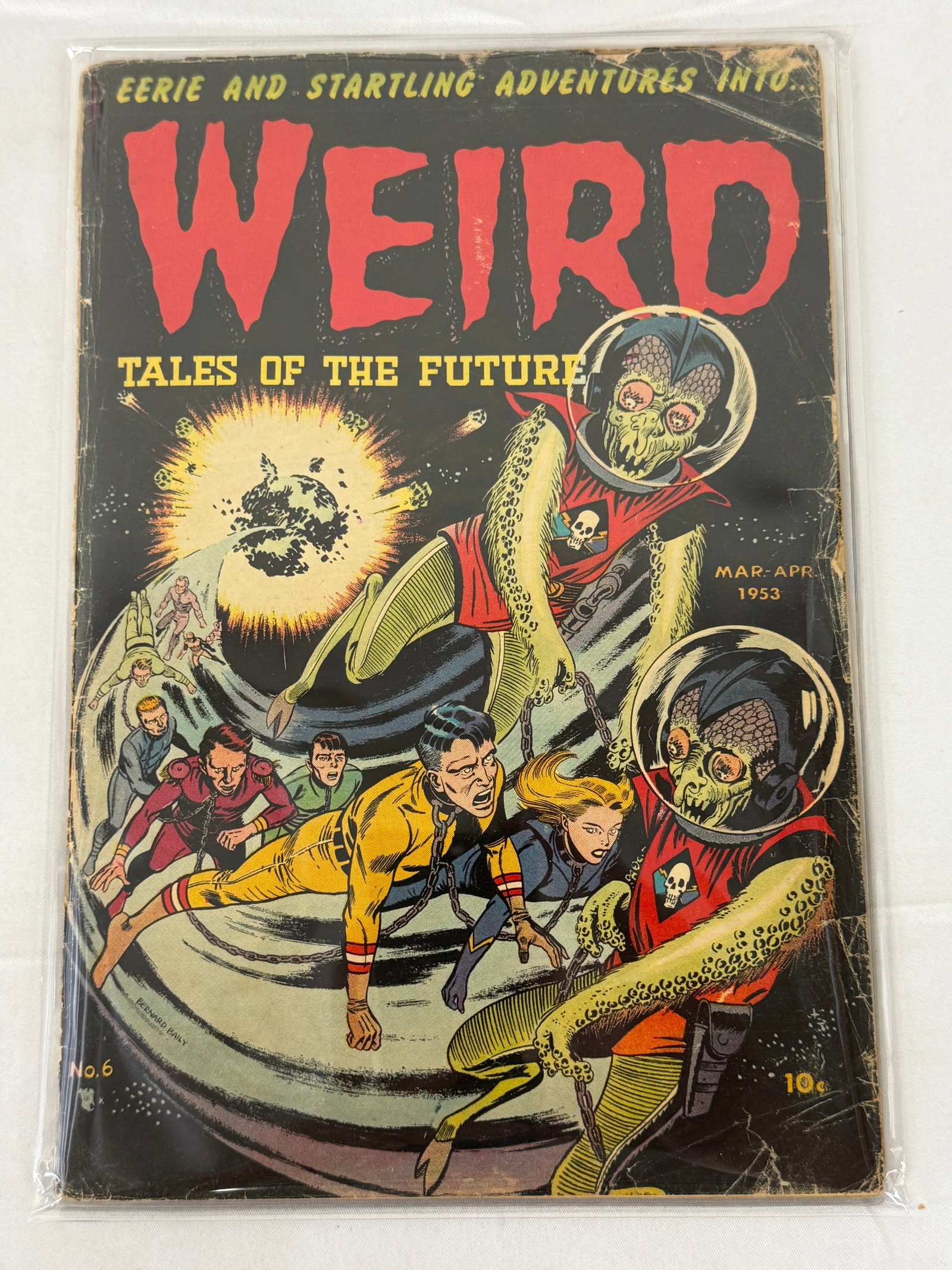 Weird Tales of the Future #6 Mar-Apr 1953 Golden Age Sci-Fi Comic Bernard Baily: Weird Tales of the Future #6 Mar-Apr 1953 Golden Age Sci-Fi Comic Bernard Baily
