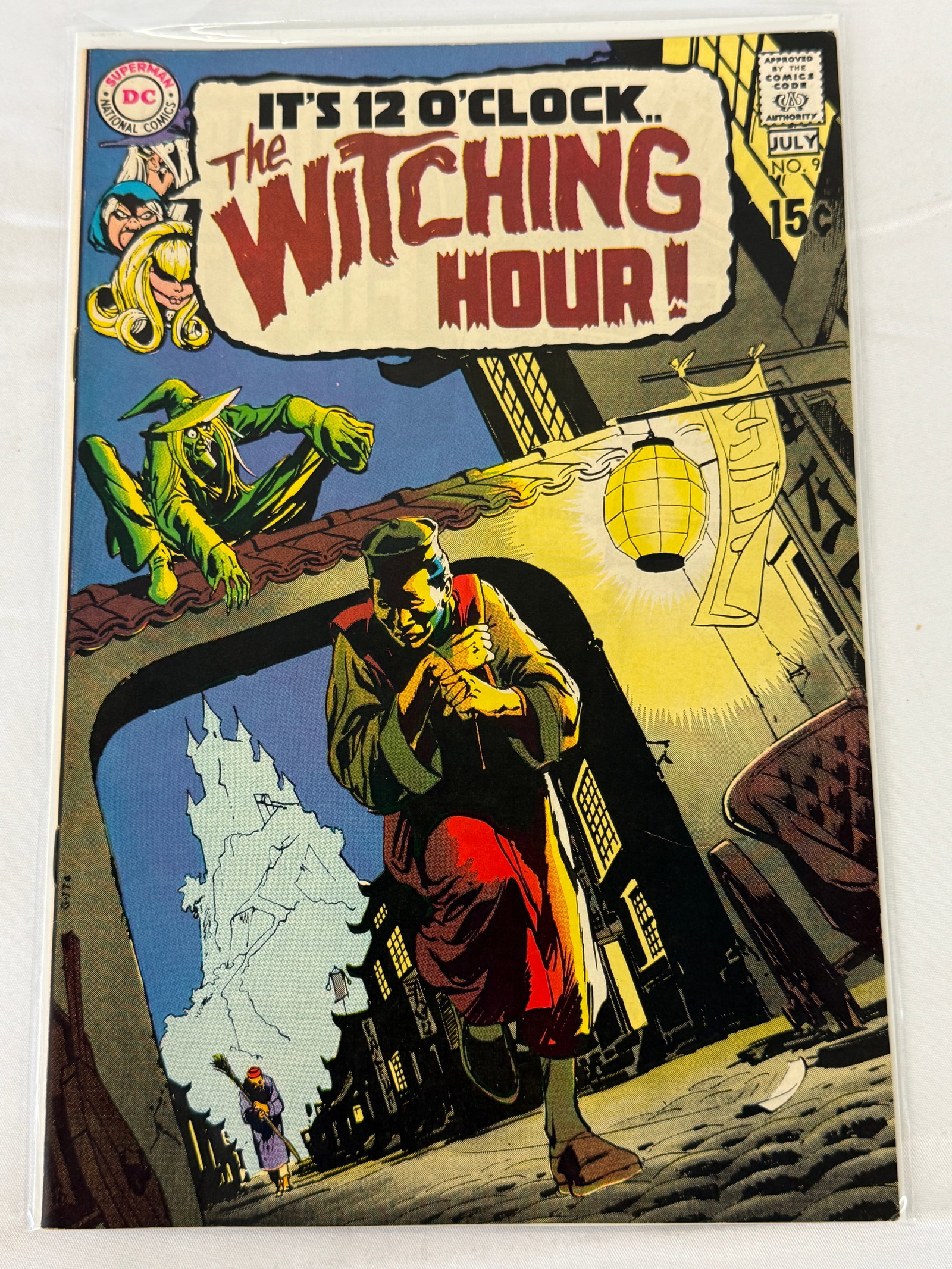 DC Comics The Witching Hour #9 July 1970 Horror Anthology Comic Book (1 of 2)