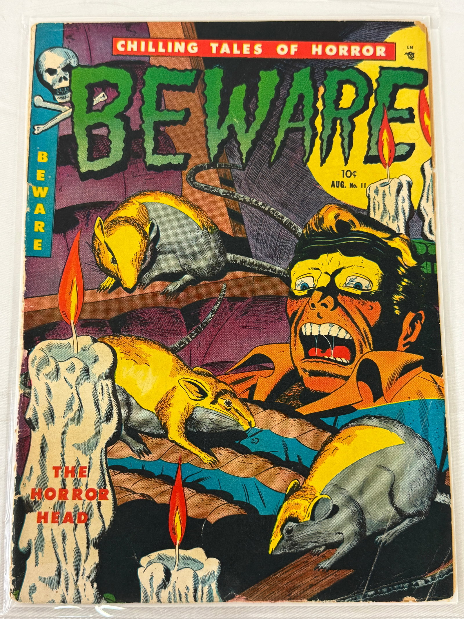Beware #11 Chilling Tales of Horror Pre-Code Comic Book Aug 1953 (1 of 2)