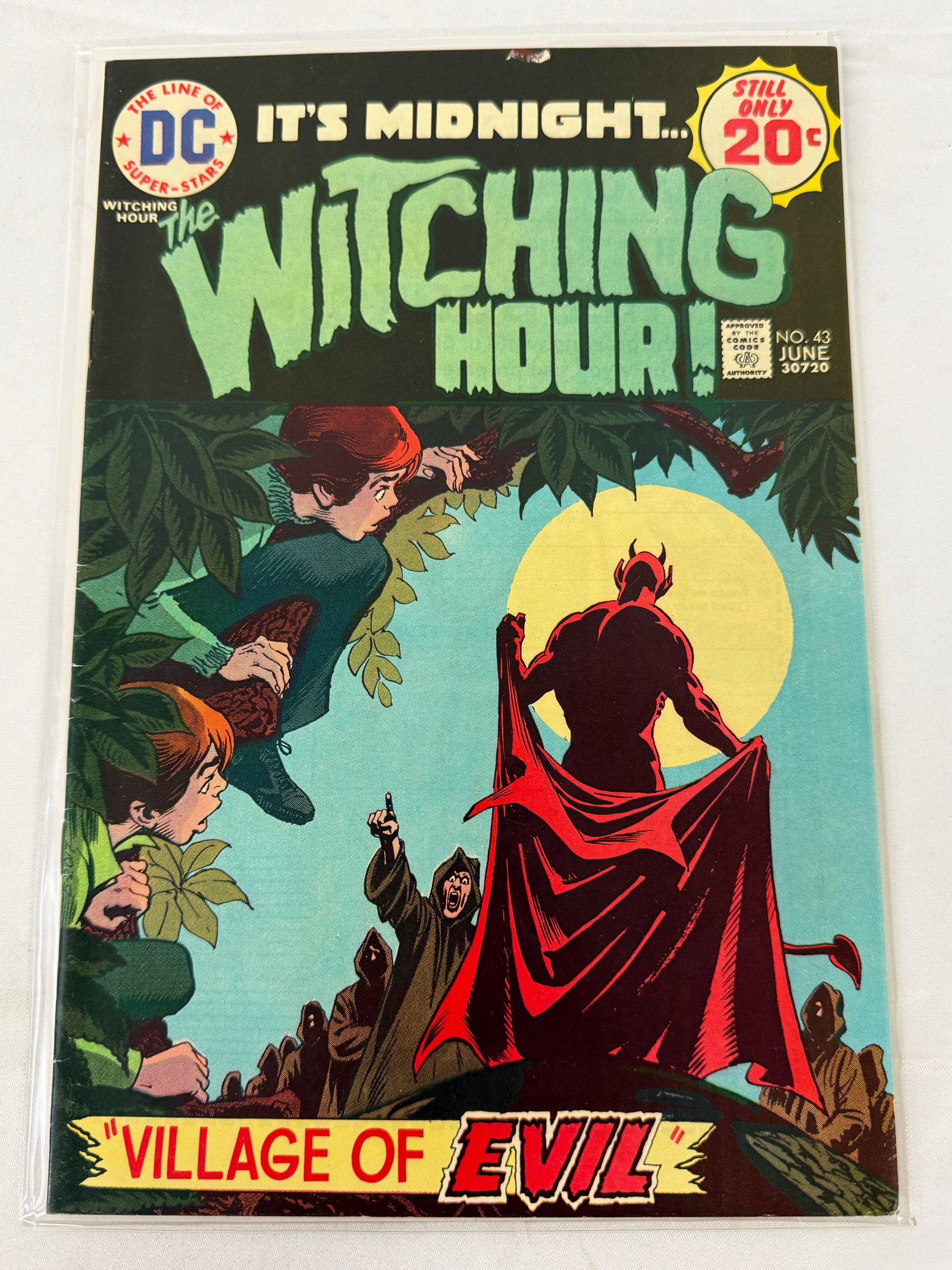 DC Comics The Witching Hour #43 June 1974 Horror Comic Book Village of Evil (1 of 2)