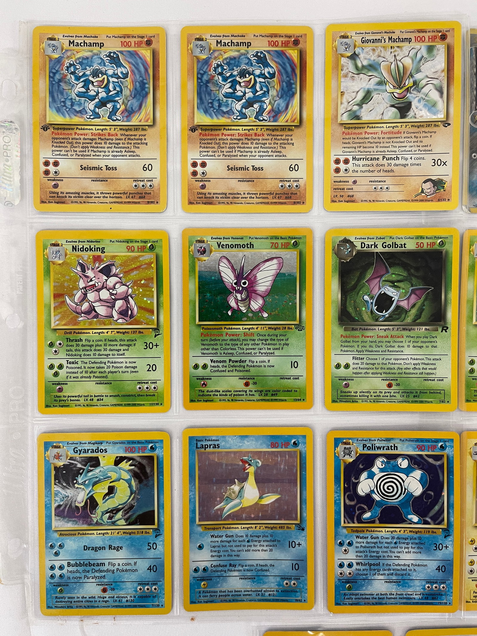 Pokemon TCG Vintage Card Collection 27 Cards Rocket Base Set Holos - 2