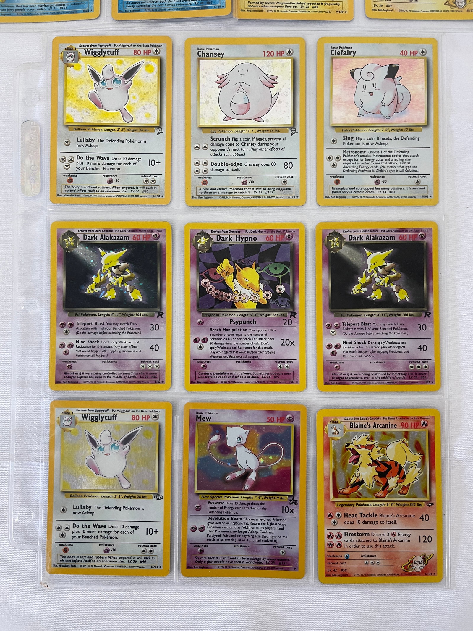 Pokemon TCG Vintage Card Collection 27 Cards Rocket Base Set Holos - 4