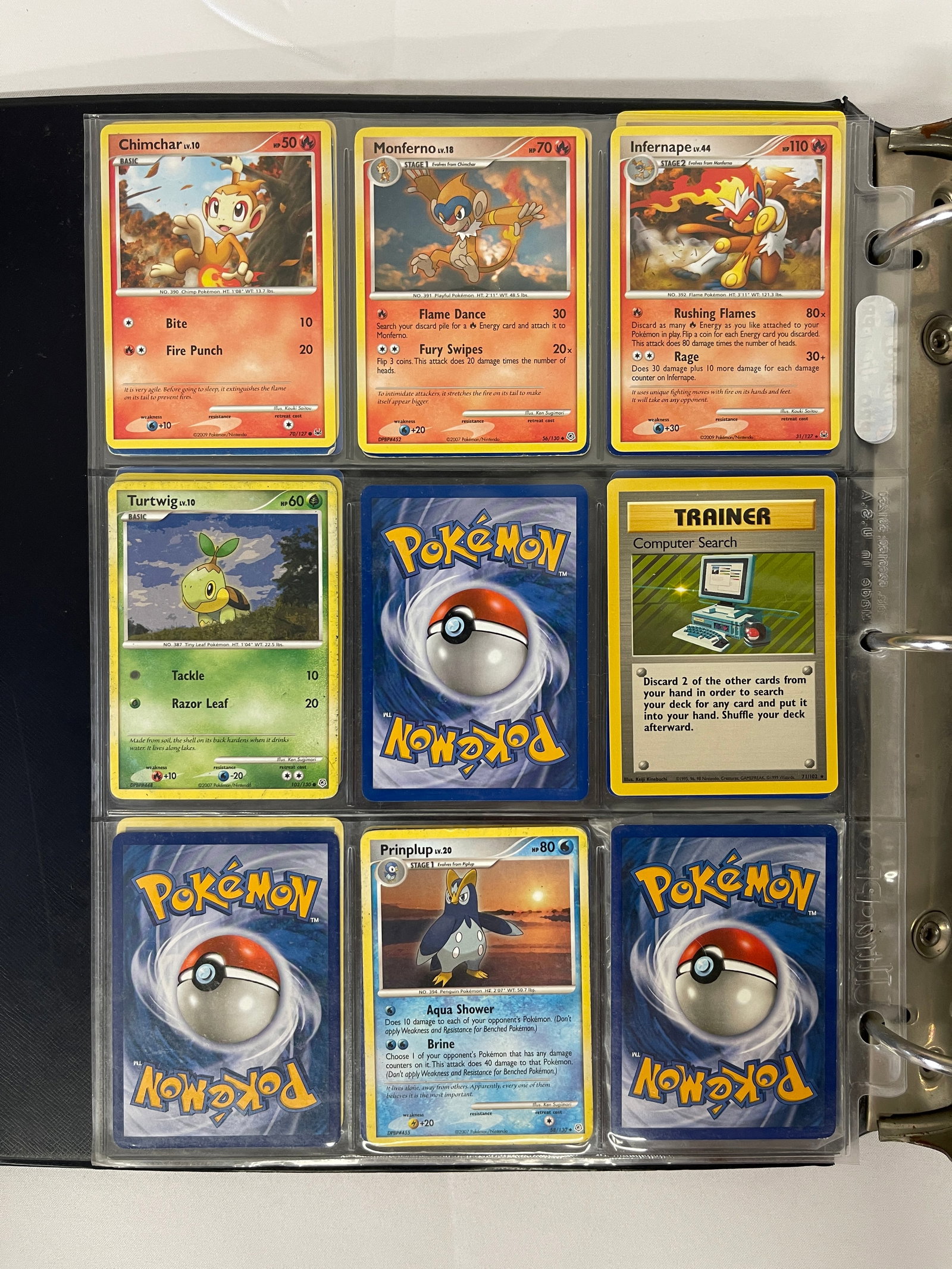 Vintage Pokemon TCG Trading Cards in Binder (1 of 20)