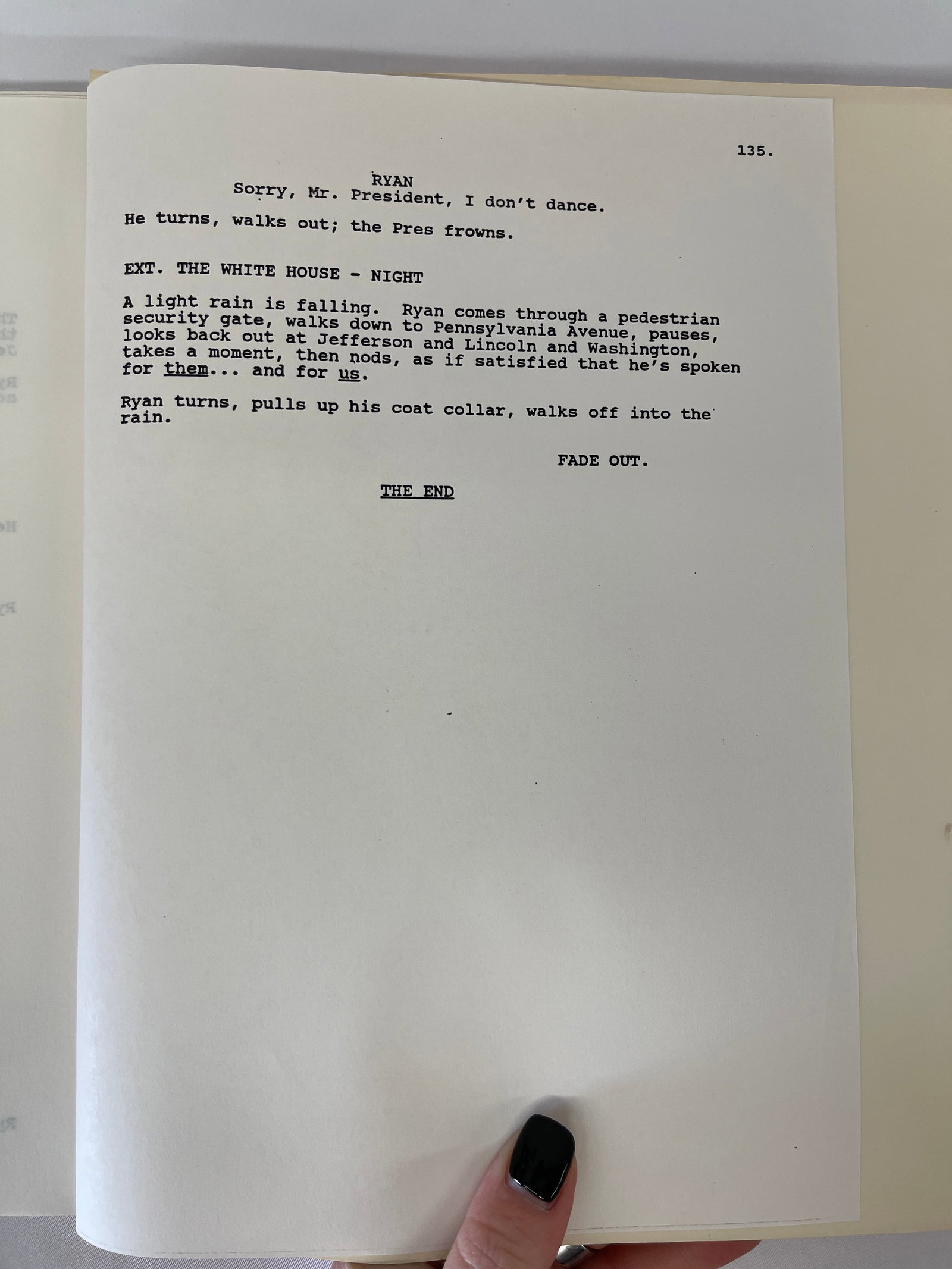 Clear and Present Danger Original CAA Screenplay Script Tom Clancy 1992 Revised - 2