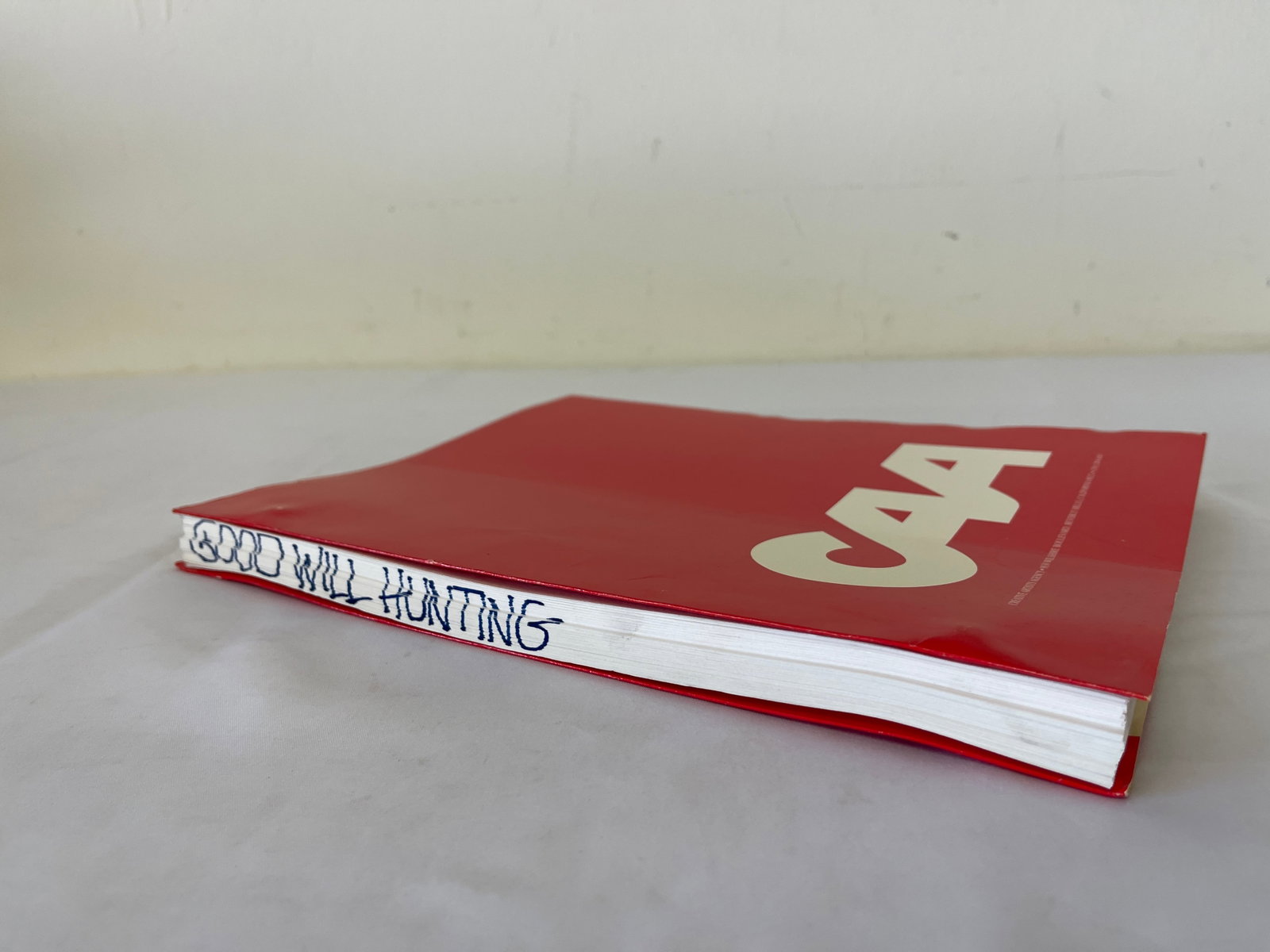 Good Will Hunting Original First Draft Screenplay Script CAA 10/24/94 Damon Affleck - 3
