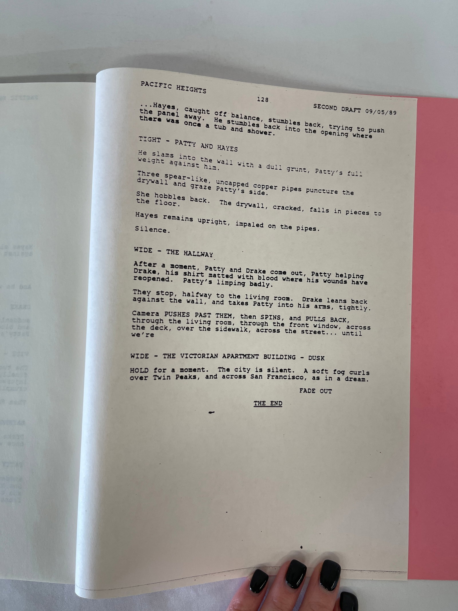 Pacific Heights Movie Script by Daniel Pyne Dated 09/05/89 - 2