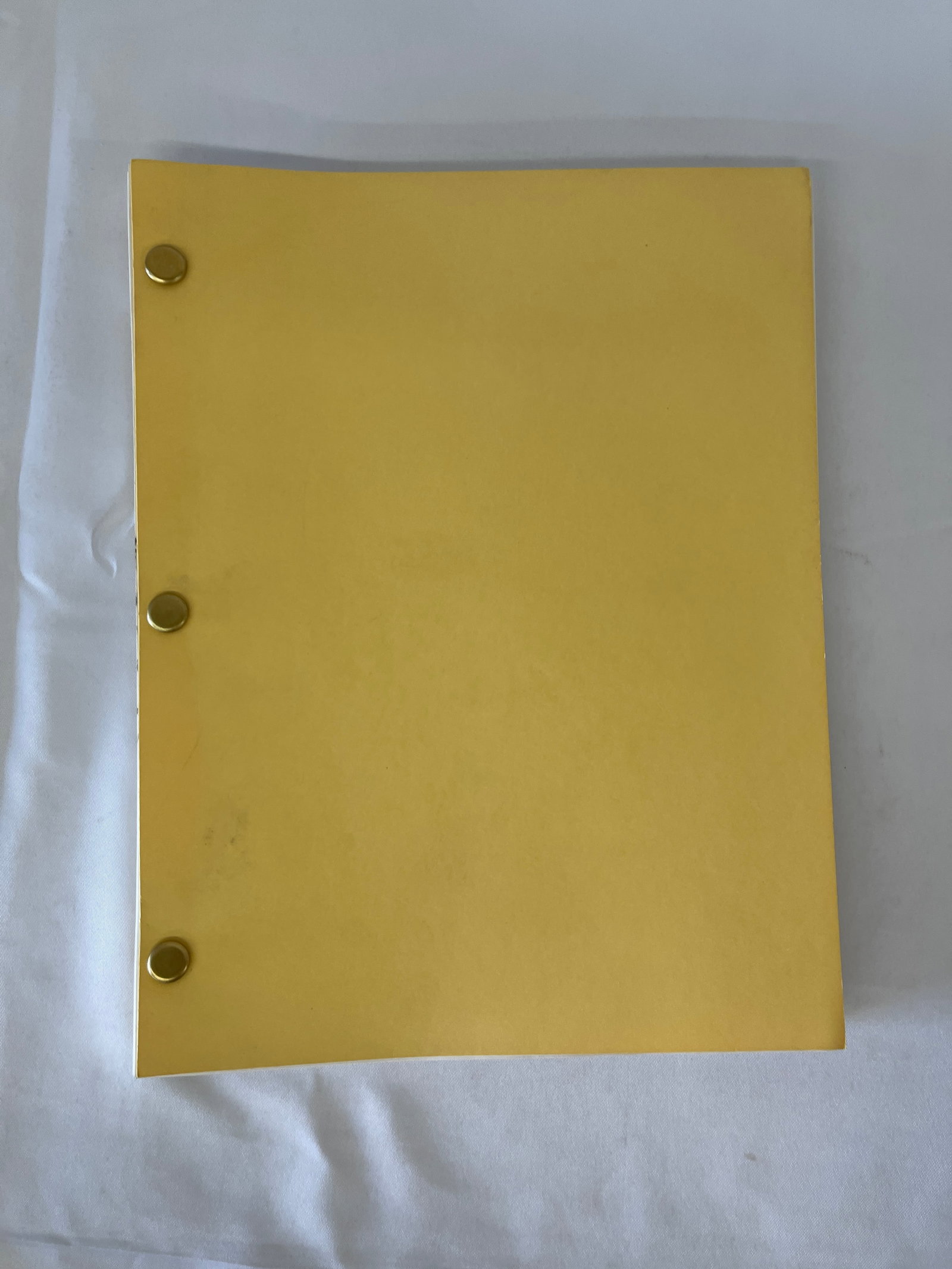 RUSH Original Screenplay Script by Pete Dexter, Dated November 9, 1990 - 4