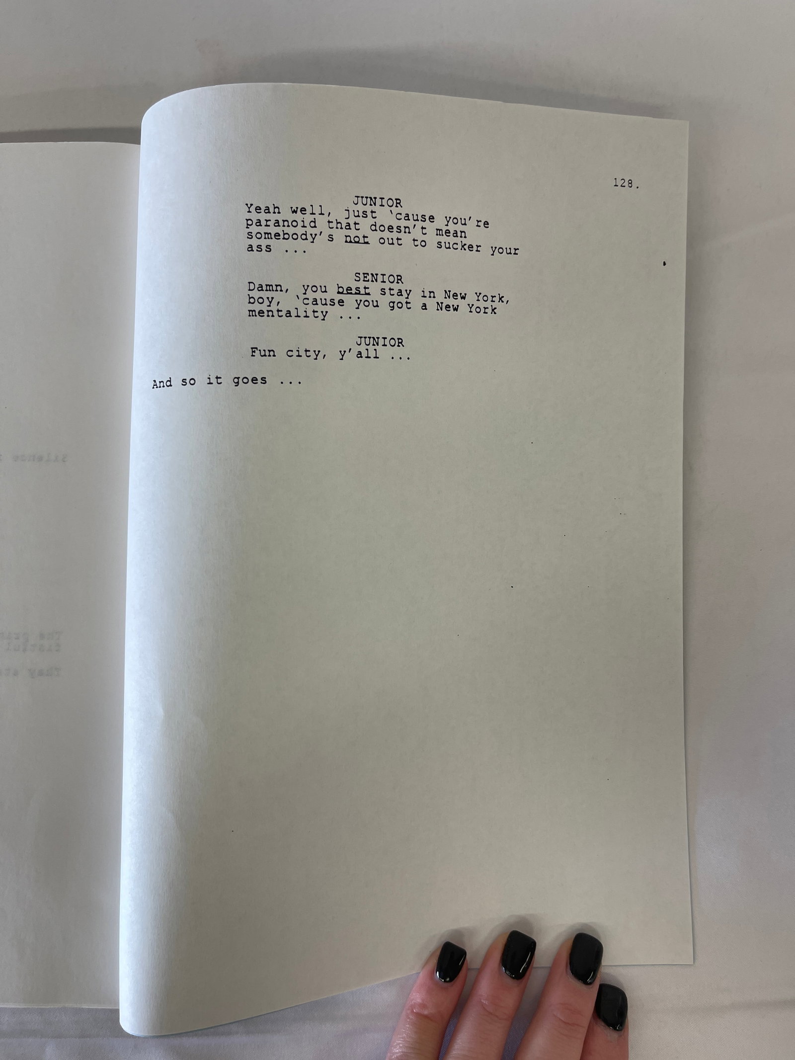 Shaft (2000) Original Richard Price Draft Screenplay Script Dated 11/17/98 - 2