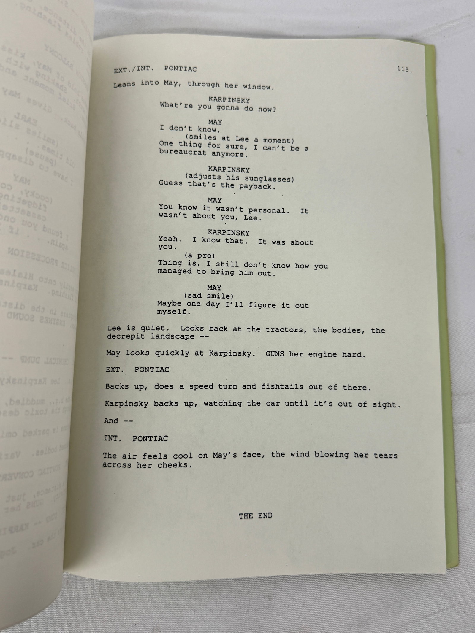 The Specialist movie script - 2