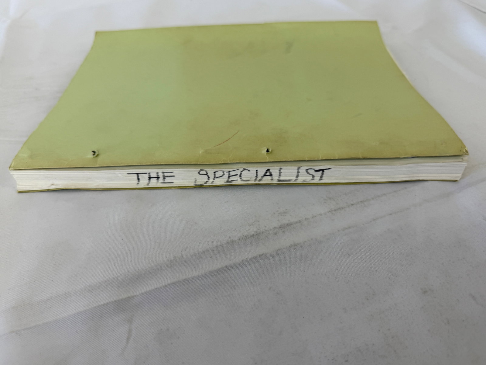 The Specialist movie script - 3