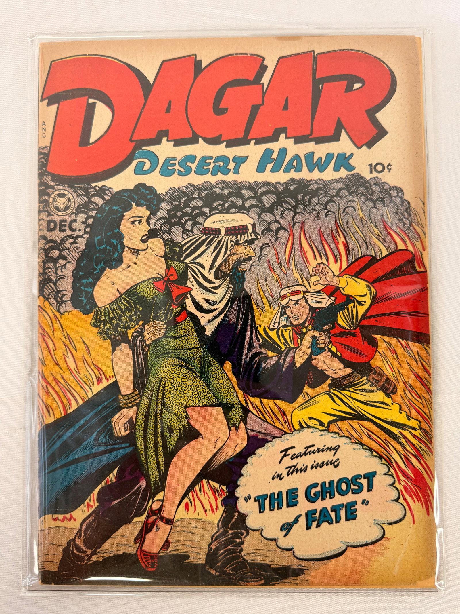 Dagar Desert Hawk #420 Fox Feature Syndicate Golden Age Comic Dec 1948 (1 of 2)
