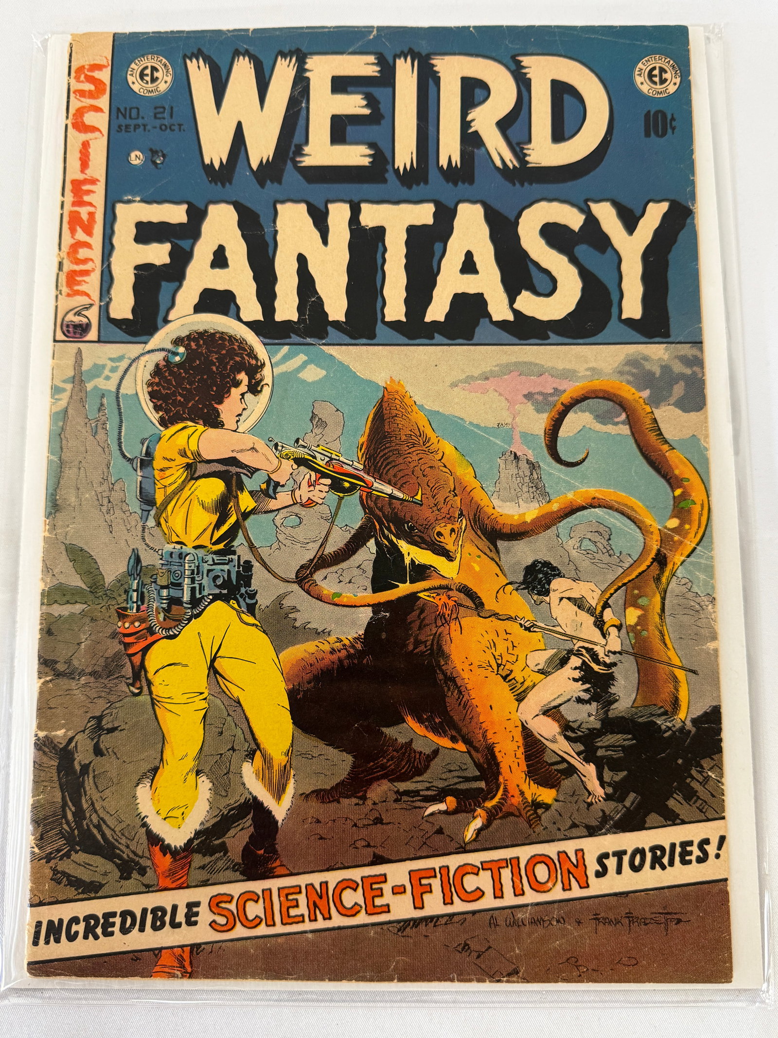 Weird Fantasy #21 EC Comics 1953 Science Fiction Golden Age Comic Book: Weird Fantasy #21 EC Comics 1953 Science Fiction Golden Age Comic Book