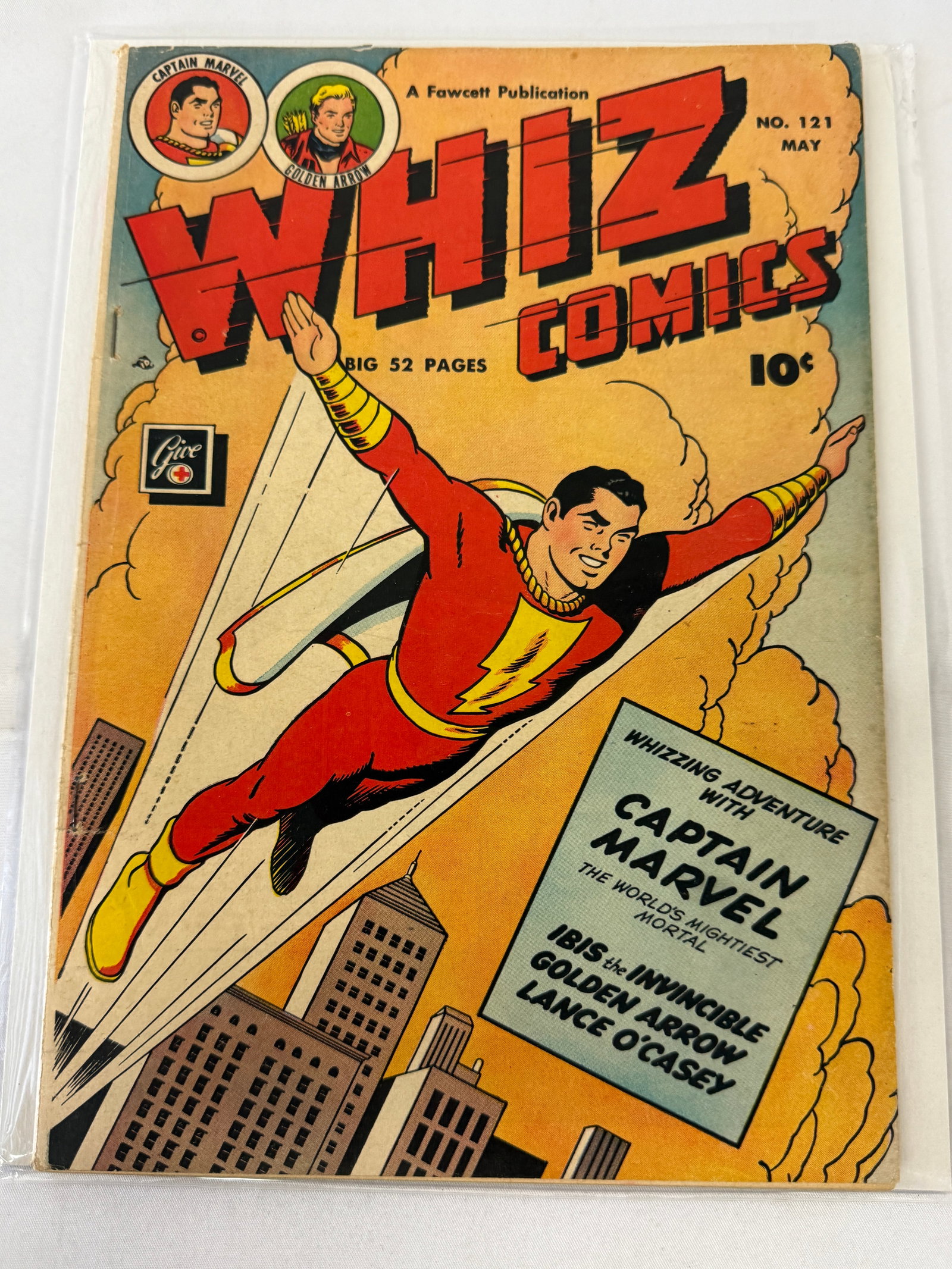Whiz Comics #121 May 1950 Fawcett Captain Marvel Golden Age Comic Book (1 of 2)