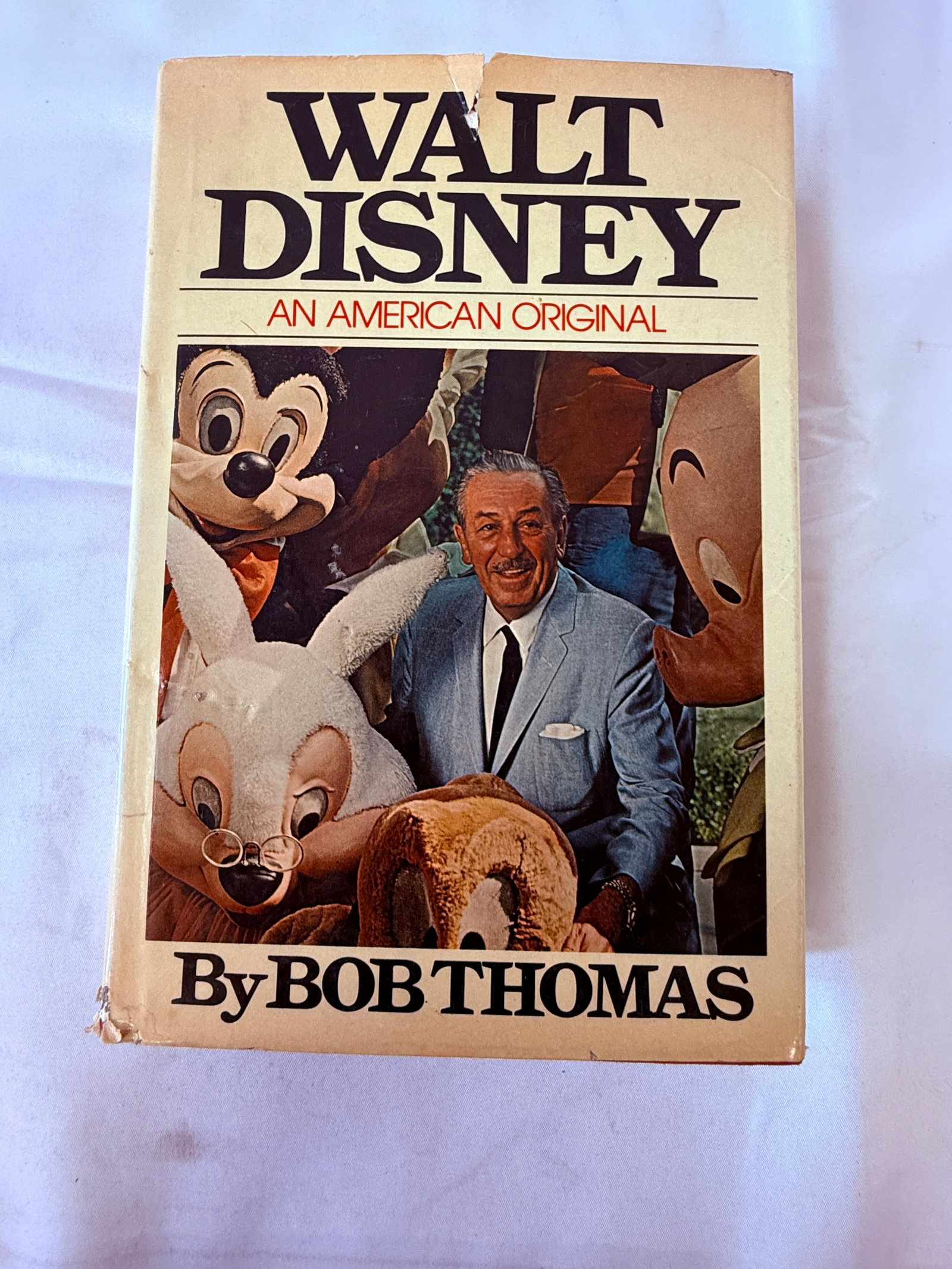 Walt Disney An American Original Signed First Edition Book by Bob Thomas 1976 (1 of 4)