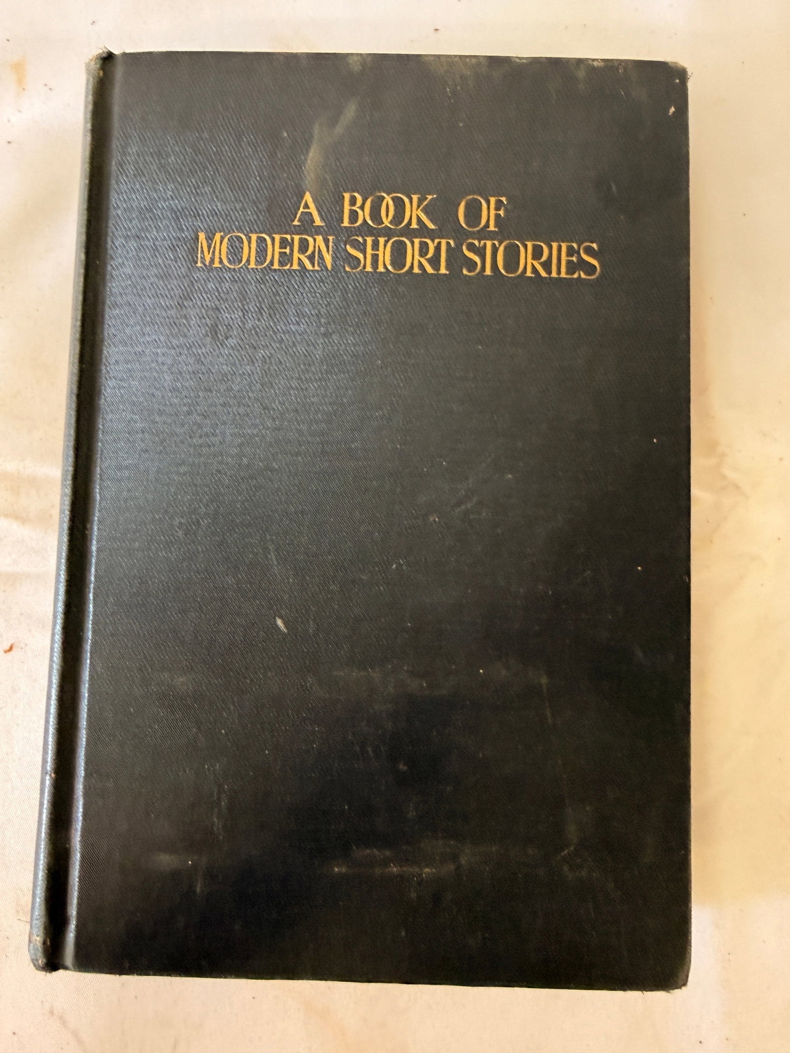 A Book of Modern Short Stories, Macmillan 1928, Hardcover, UCLA Provenance (1 of 5)