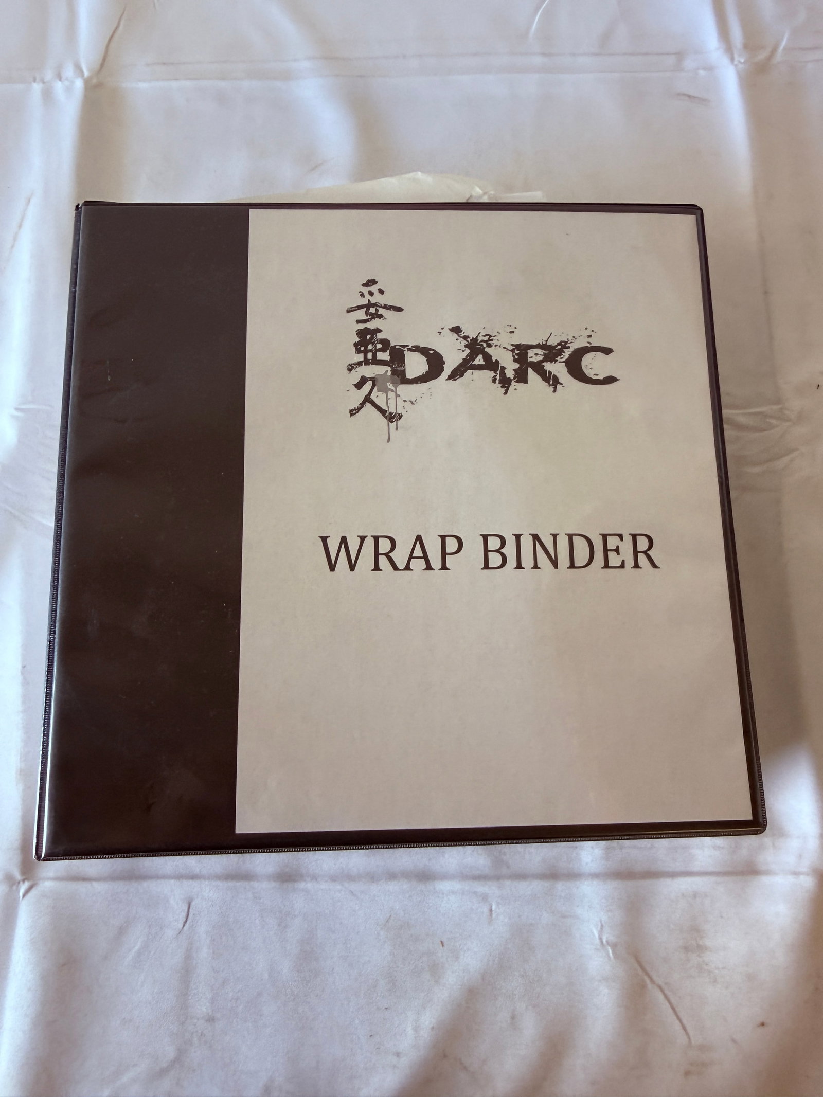 DARC 2015 Film Production Wrap Binder with Crew Call Sheets Burnaby BC: DARC 2015 Film Production Wrap Binder with Crew Call Sheets Burnaby BC