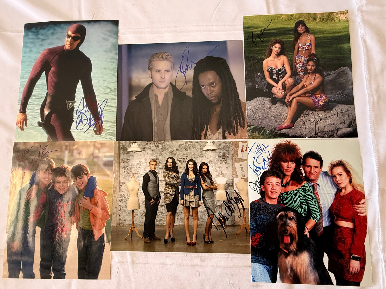 Collection of 6 Signed TV Show Cast Photos 8x10 Autographed Press Photos (1 of 2)