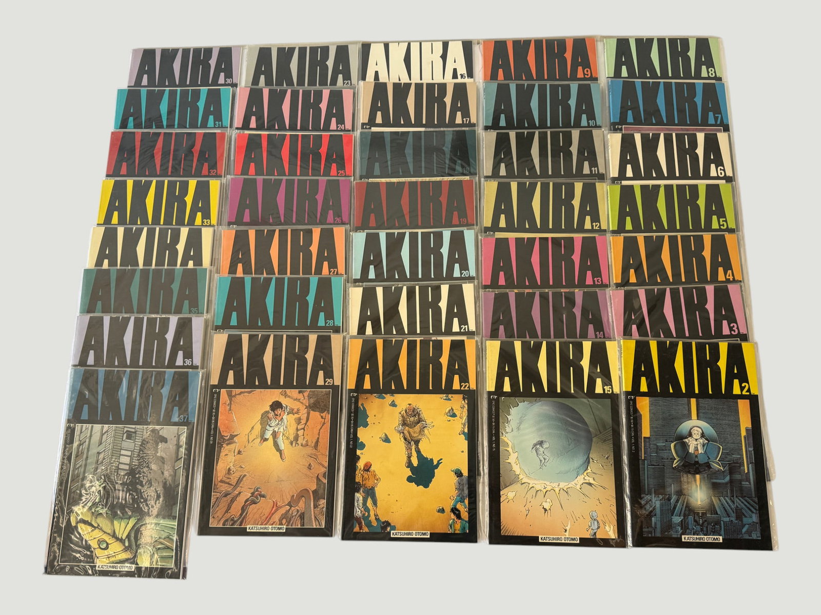 Akira Complete Comic Series #2-37 by Katsuhiro Otomo Epic Comics Collection (1 of 1)