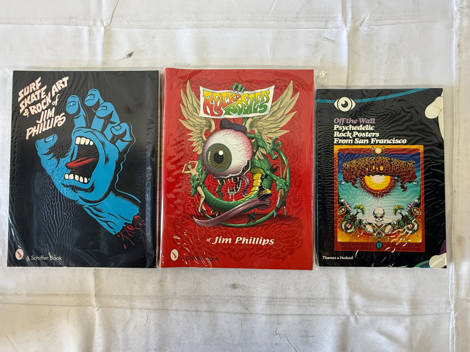 Jim Phillips Surf Skate Rock Art Books & Off The Wall Psychedelic Rock Posters SF (1 of 2)