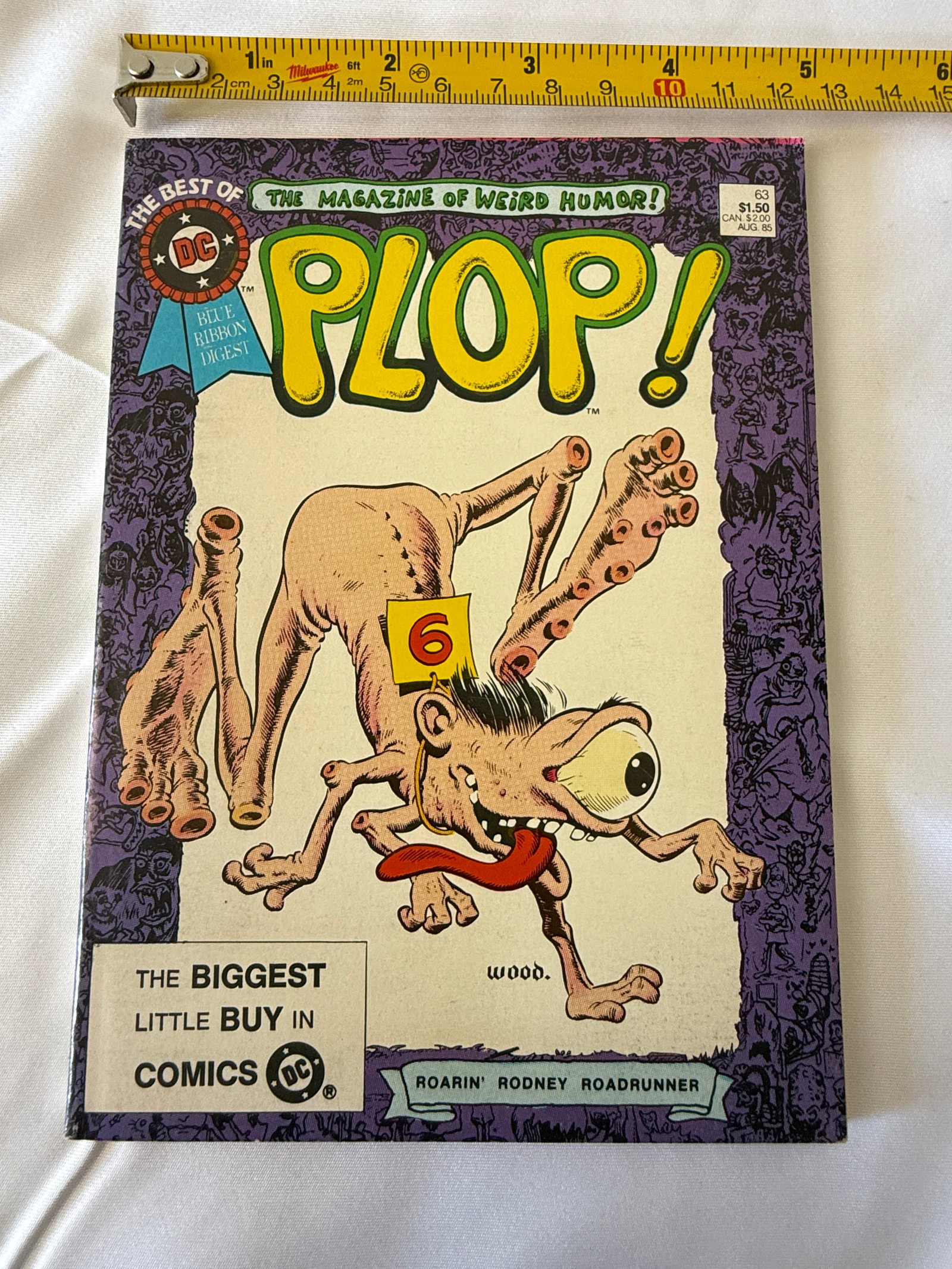 PLOP! The Magazine of Weird Humor DC Comics Best of DC Blue Ribbon Digest #63 1985 (1 of 4)