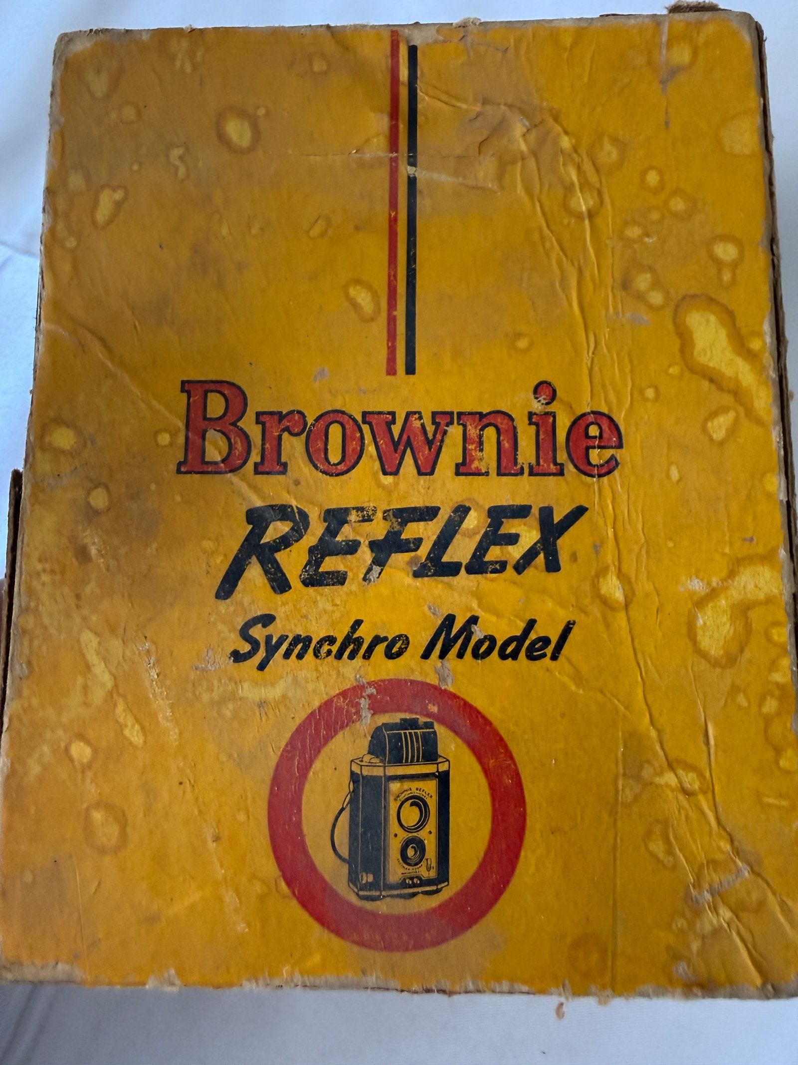 Kodak Brownie Reflex Synchro Model Camera with Original Box No. 173 (1 of 5)