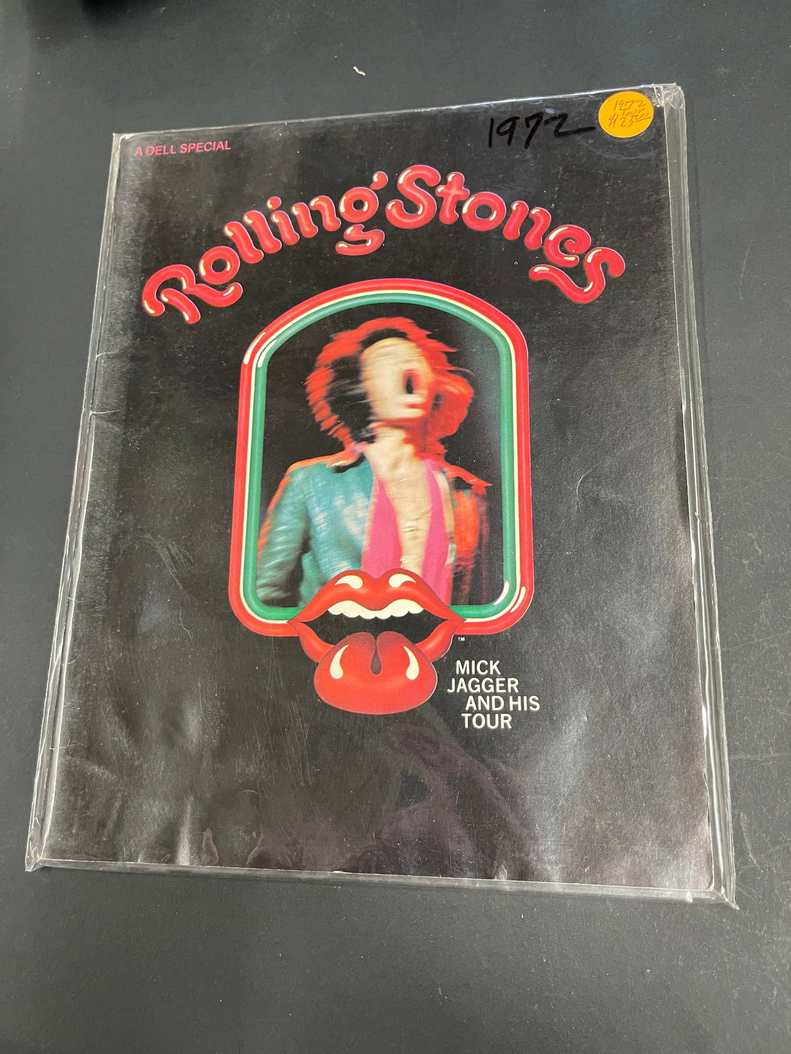 Rolling Stones Mick Jagger and His Tour Dell Special Magazine 1972 (1 of 2)