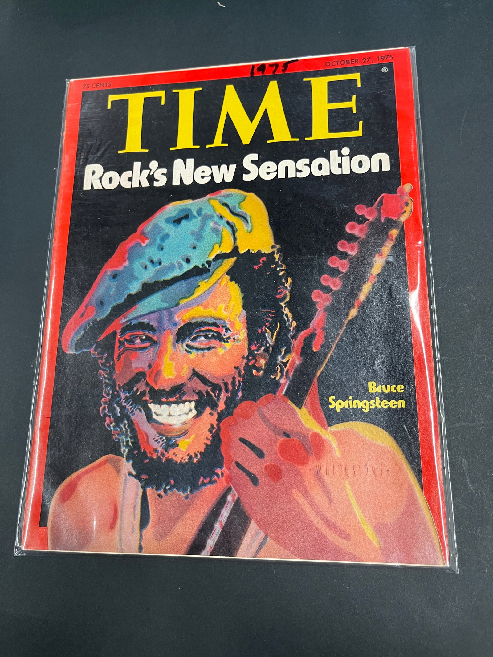Bruce Springsteen TIME Magazine October 27 1975 Rock's New Sensation Cover (1 of 3)