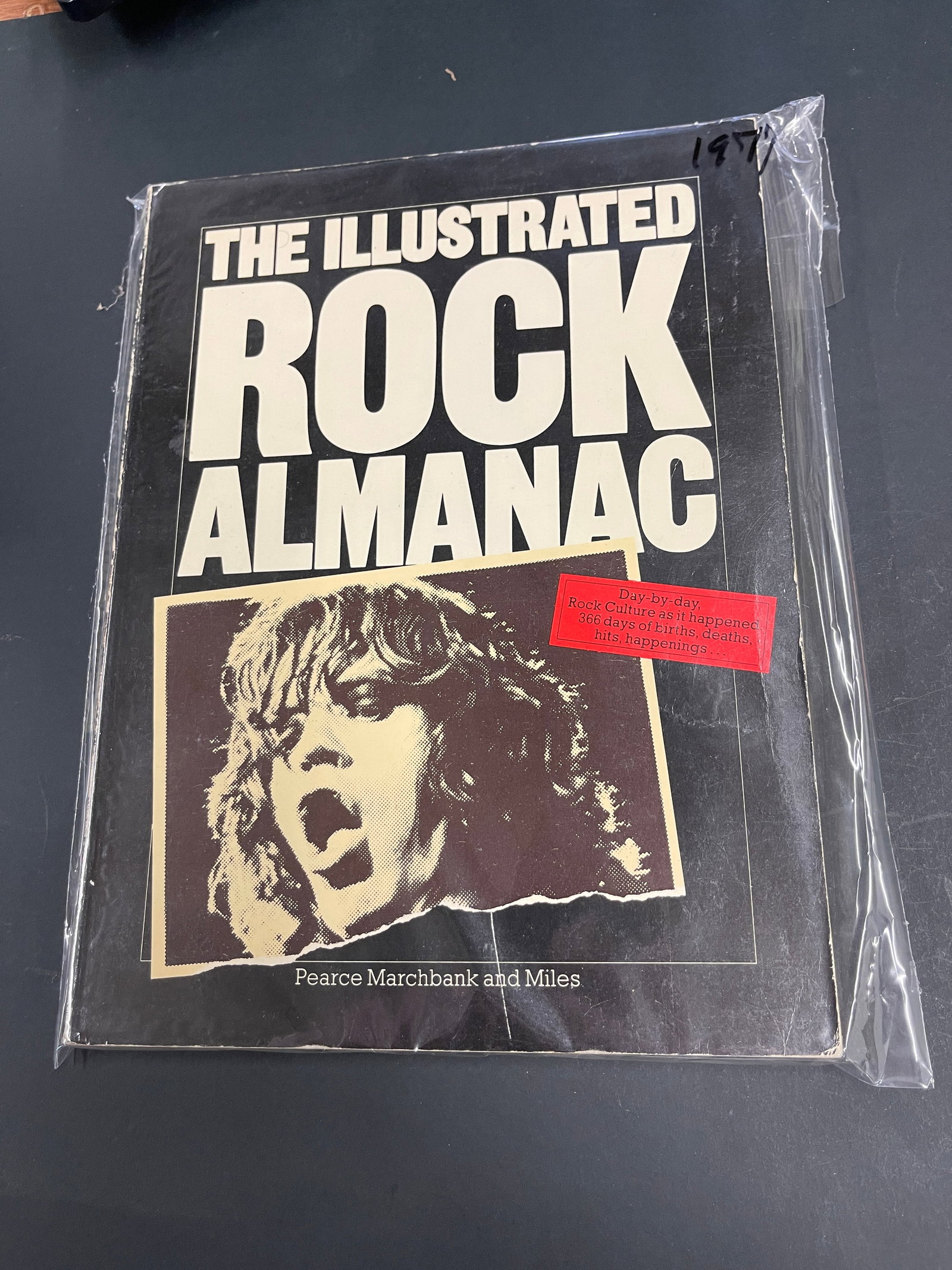 The Illustrated Rock Almanac Book by Pearce Marchbank and Miles, Sealed (1 of 2)