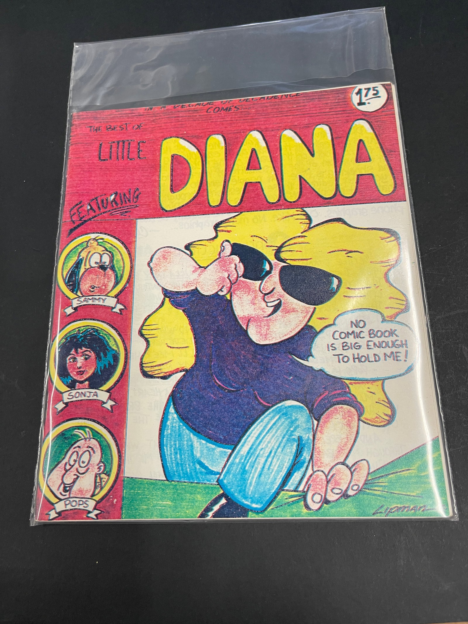 Little Diana Comic Book The Best Of Little Diana Featuring Sammy Sonja Pops (1 of 2)