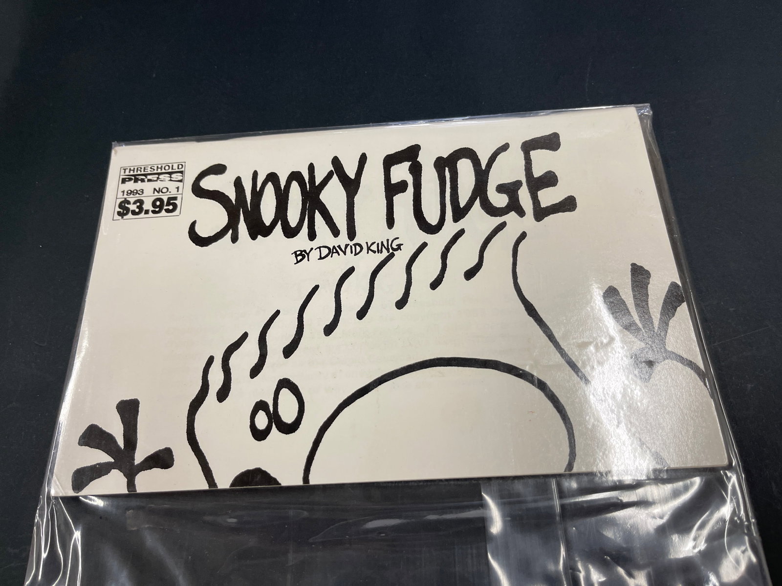 Snooky Fudge #1 Mini Comic by David King Threshold Press 1993 (1 of 2)