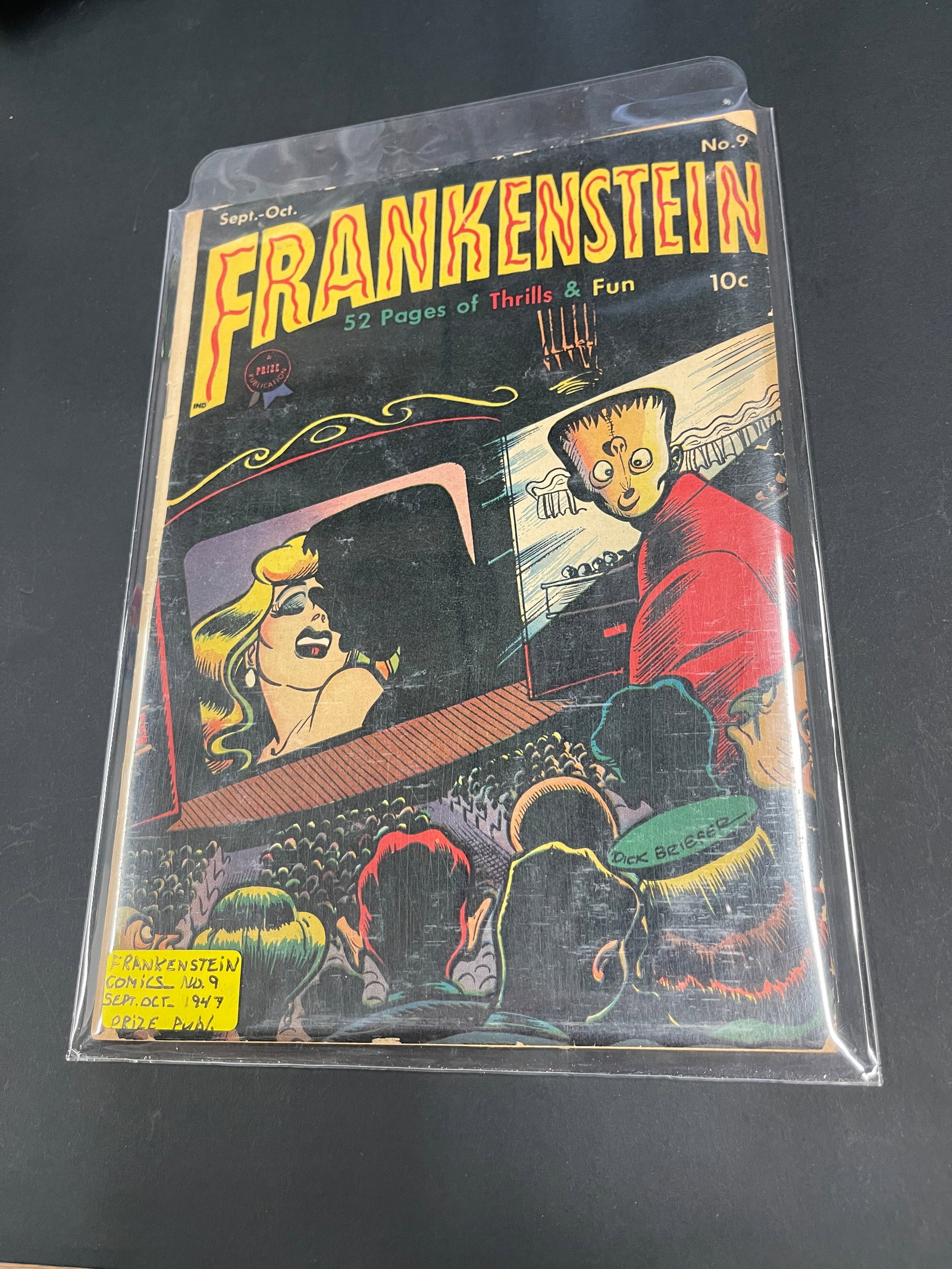 Frankenstein Comics No. 9 Sept-Oct 1949 Prize Publications Golden Age (1 of 2)