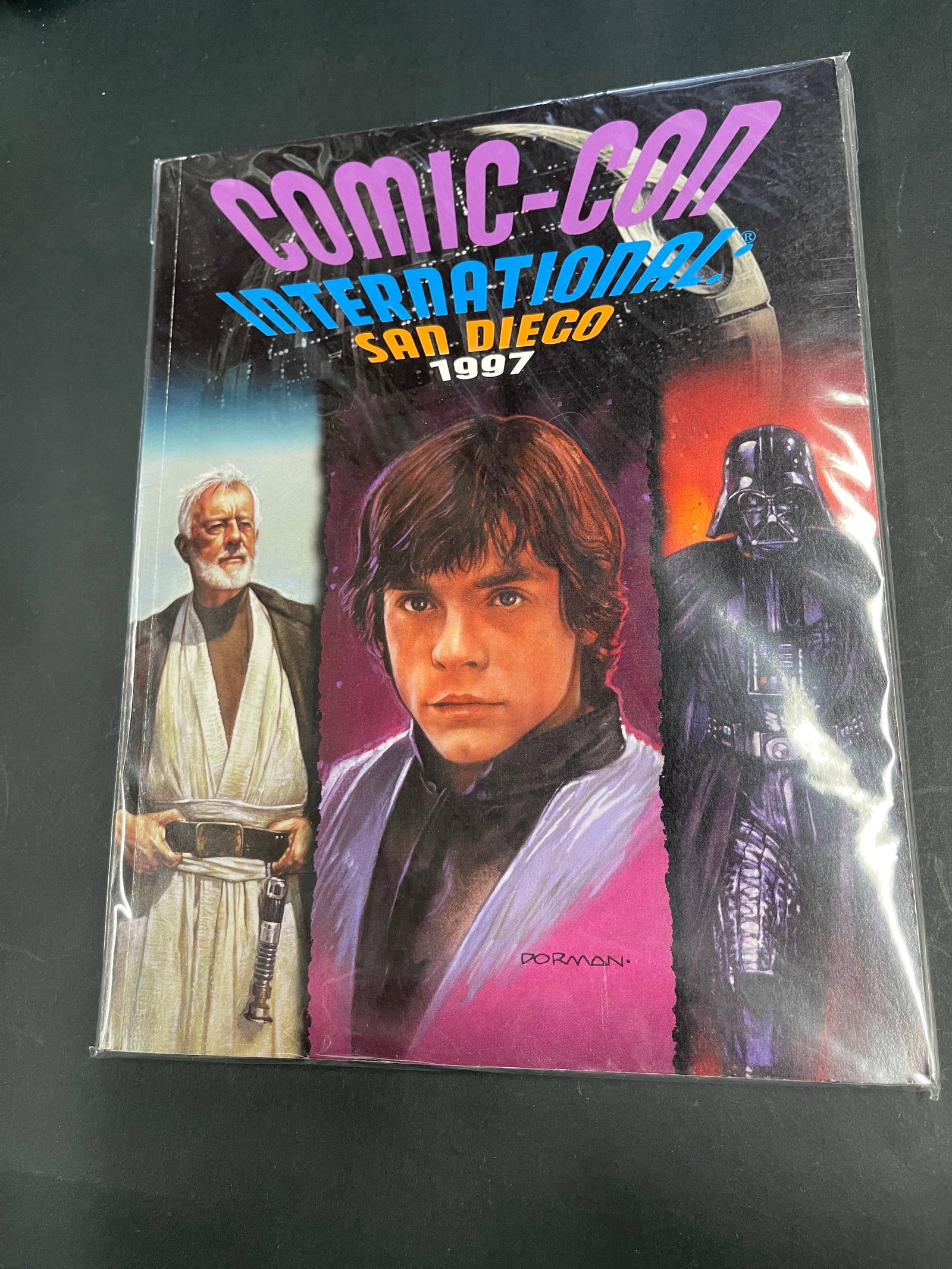 Comic-Con International San Diego 1997 Program Book Star Wars Cover by Dorman: Comic-Con International San Diego 1997 Program Book Star Wars Cover by Dorman